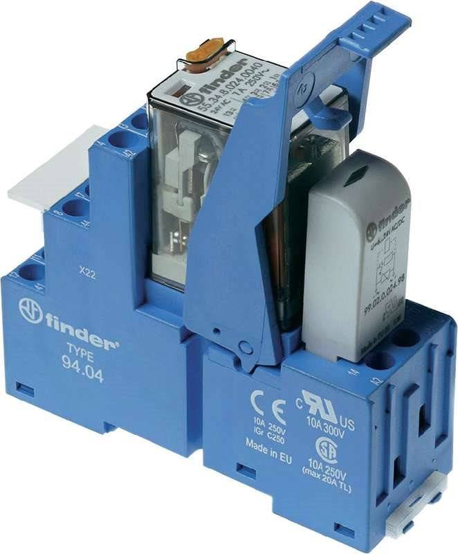 Finder Koppelrelais für DIN-Schiene 58.34.8.230.0060 4 Wechsler (58.34.8.230.0060)