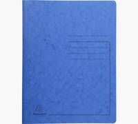 Exacompta 240222E, Konventioneller Dateiordner, A4, Pressspan, Blau, Porträt, 300 Blätter