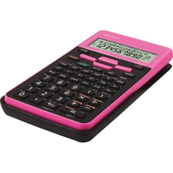 Schulrechner EL-531 TH-PK 273 Funktionen, Batterie, Pink