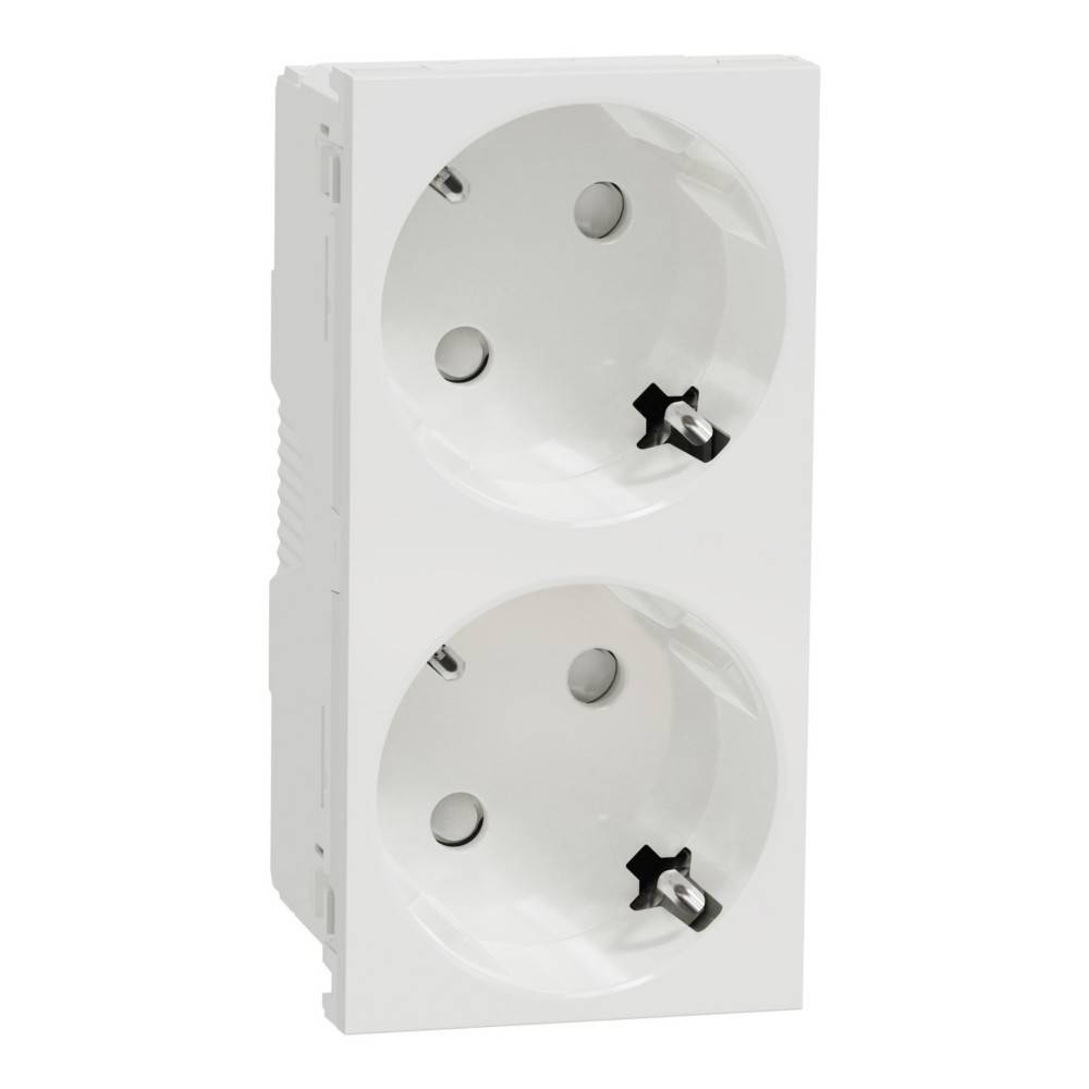 Schneider Electric Doppelsteckdose OL45 Unica NU306618