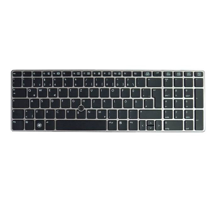 Keyboard with Pointing Stick for Use for 8570p
