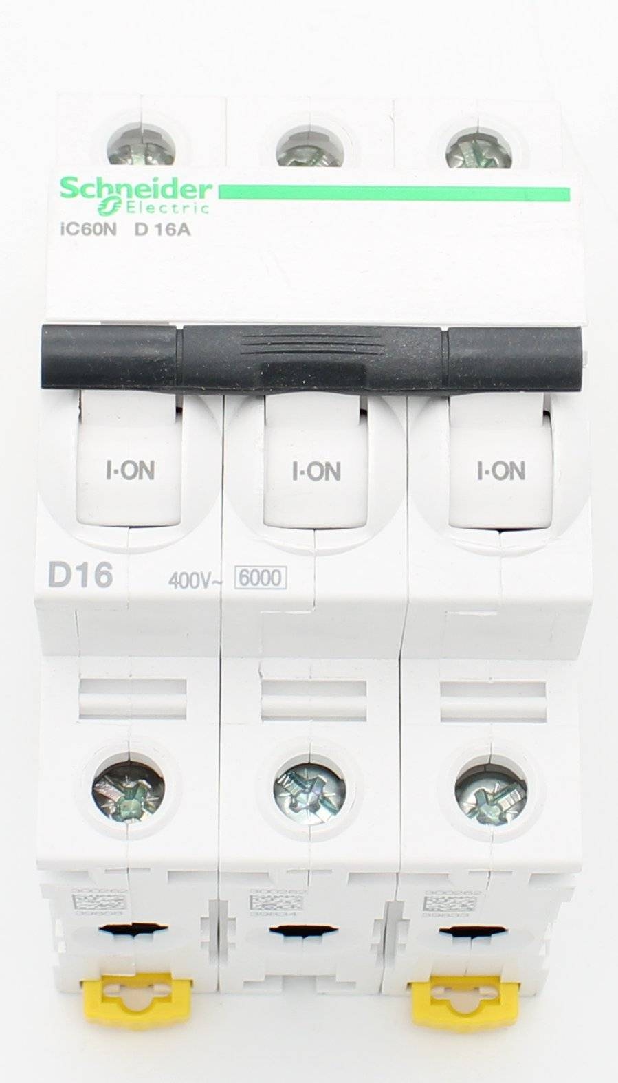 A9F75316 - Schneider Electric - IC60N, Miniatur-Leistungsschalter, 3p, 16A, D-Kurve