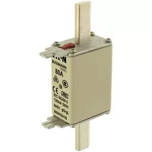 Eaton Sicherungseinsatz, Niederspannung, 80 A, AC 500 V, 120 kA, NH01, gL/gG, IEC, Doppelkennmelder, spannungsführende