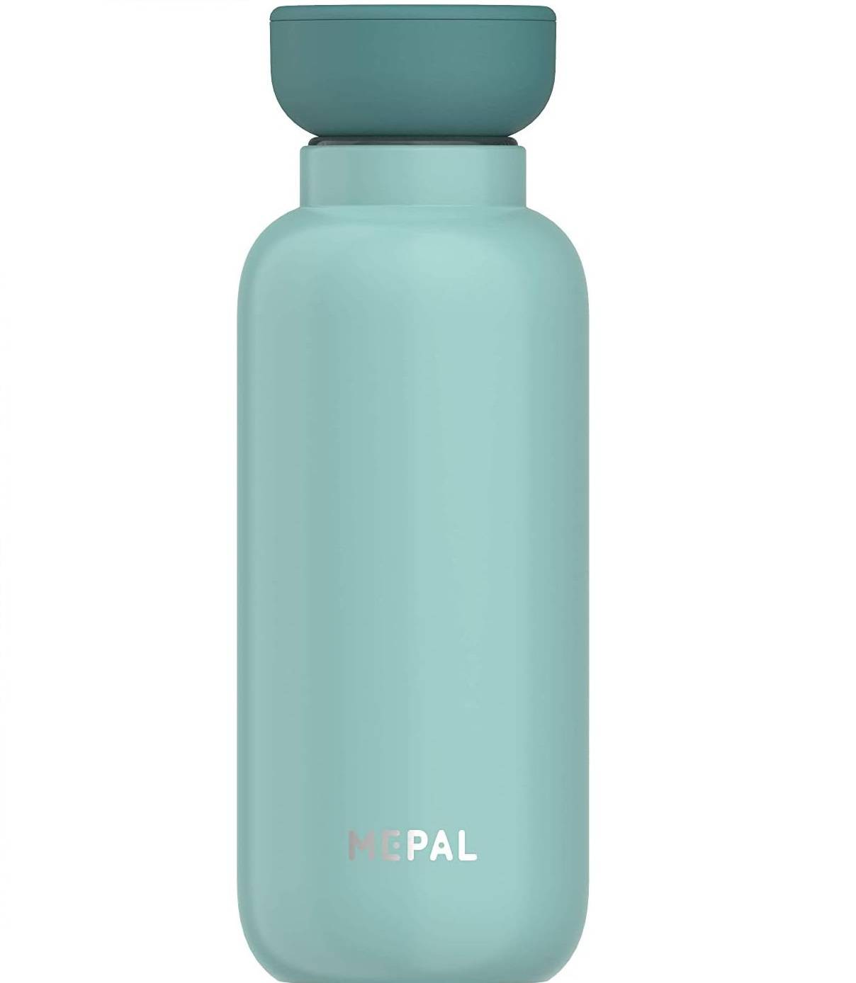 Mepal - Isolierflasche Ellipse - Doppelwandige Thermo Wasserflasche - Thermosflasche für Unterwegs - 9 Stunden heiß & 12 Stunden kalt - Edelstahl