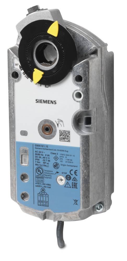 Siemens Dig.Industr. Klappenantrieb Dreh GMA161.1E