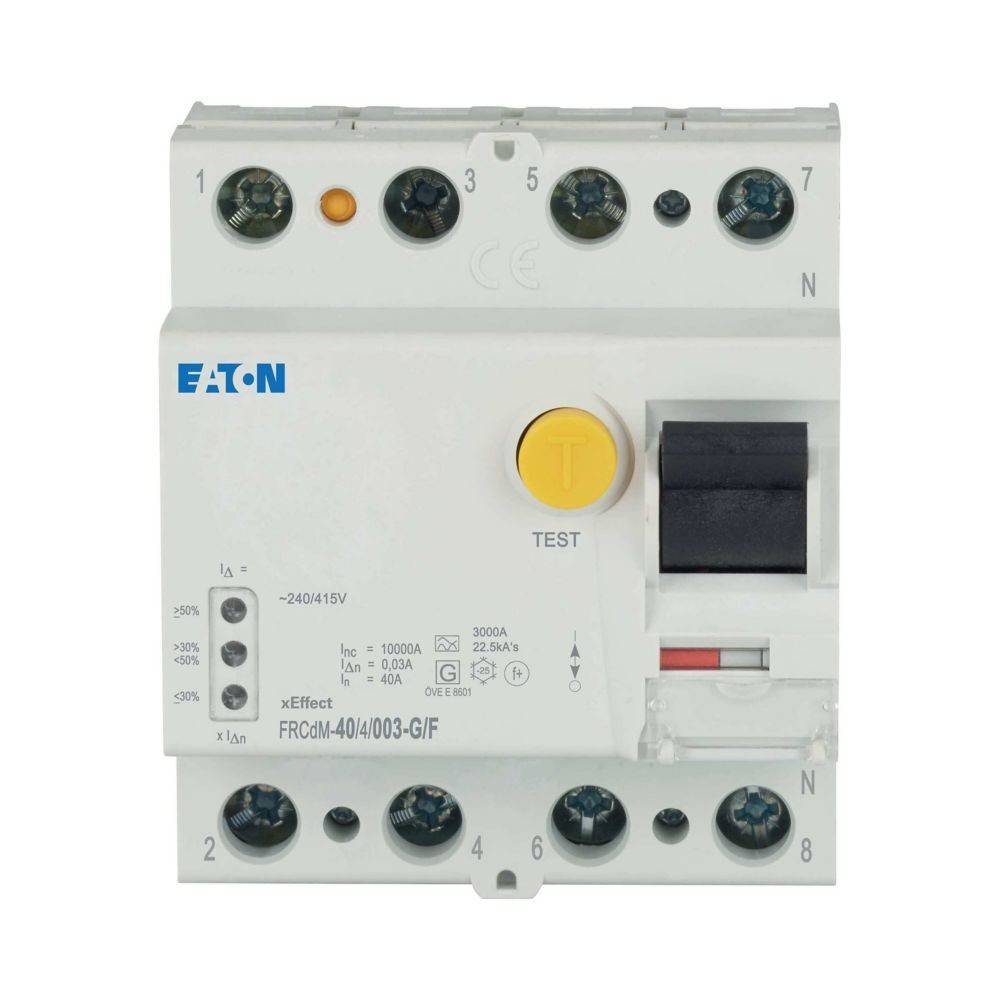 Eaton FI-Schutzschalter FRCDM-40/4/003-G/F