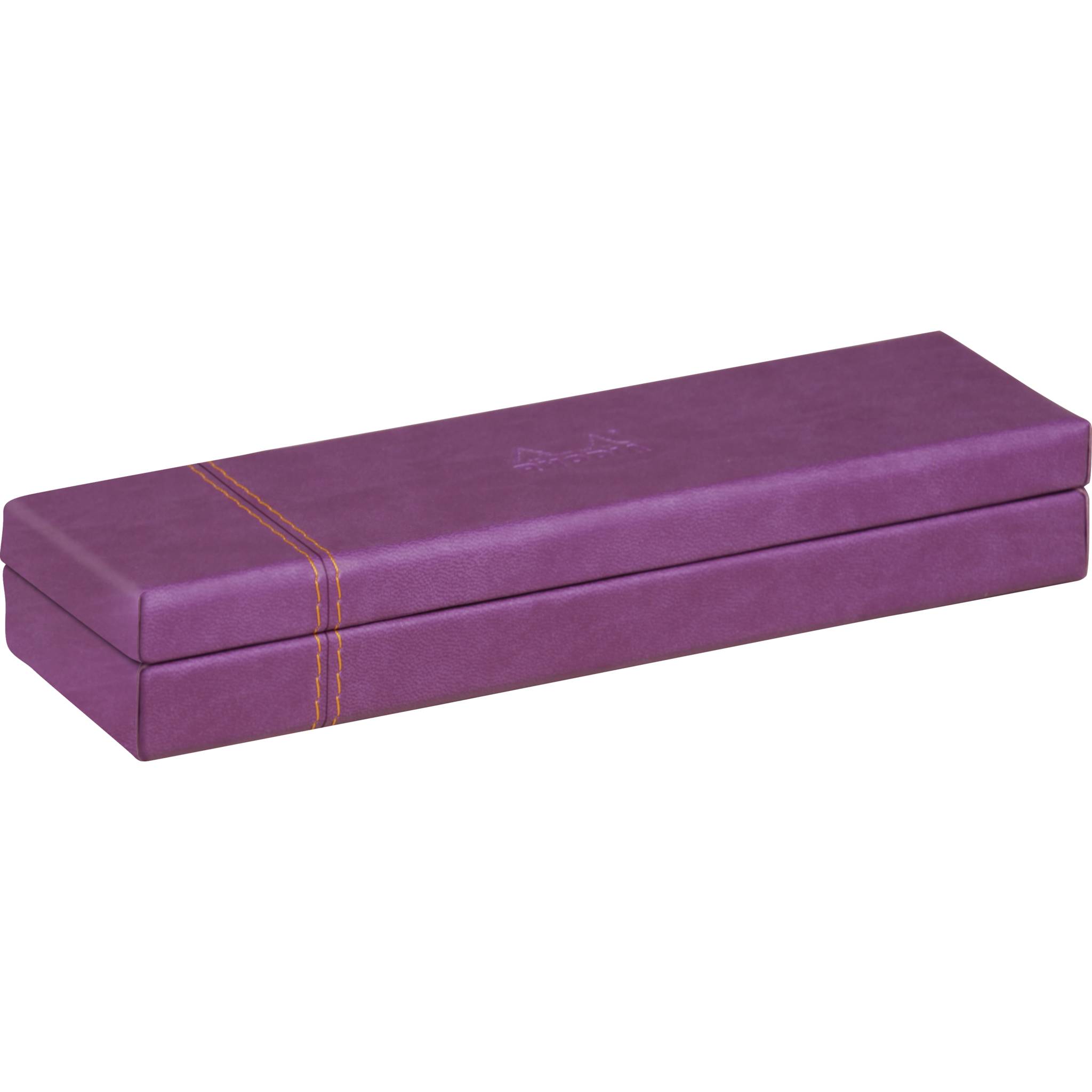 Rhodia Rhodiarama Stiftebox aus Kunstleder, 21x5,5x3cm - Violett 319780C