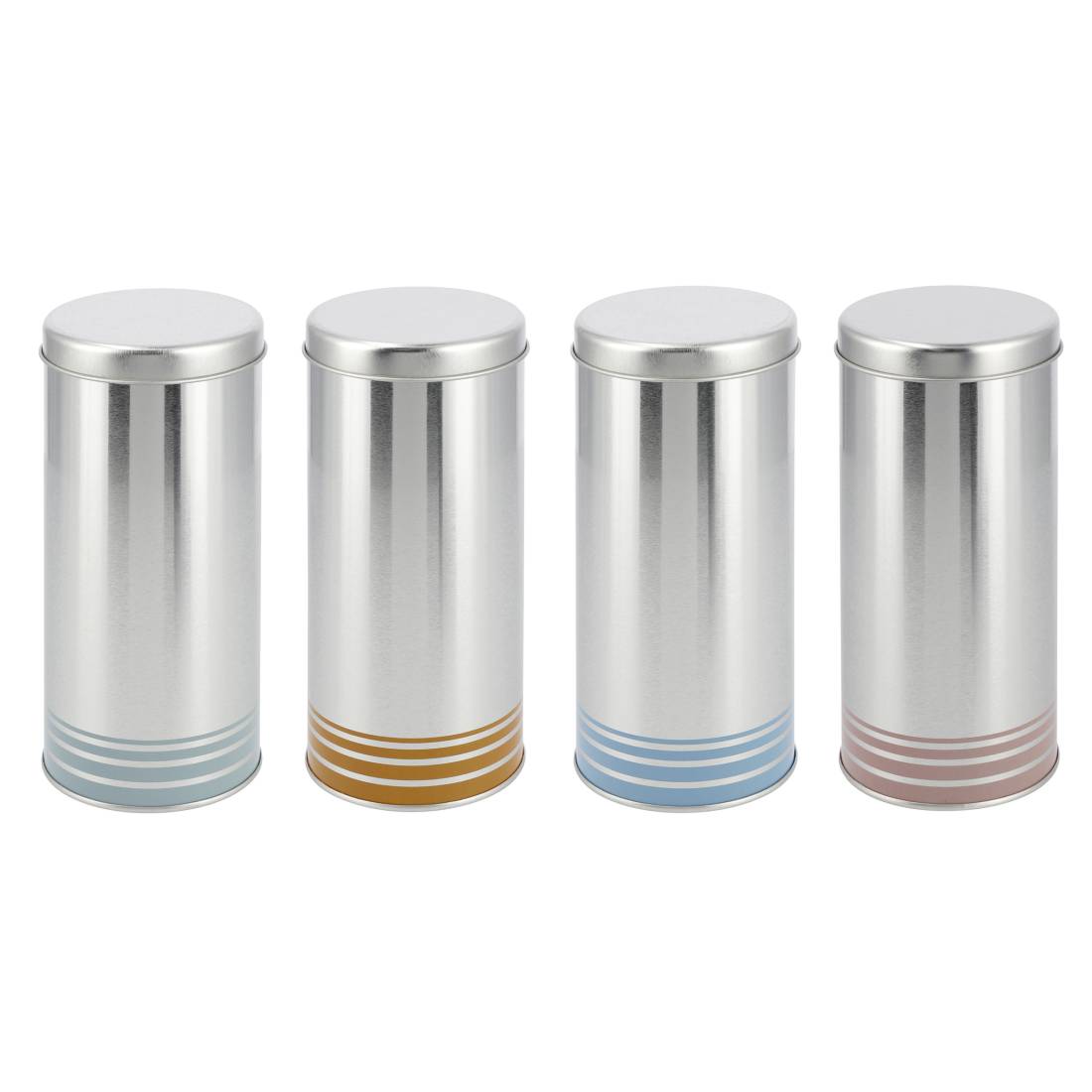 Dose für Kaffeepads Silber