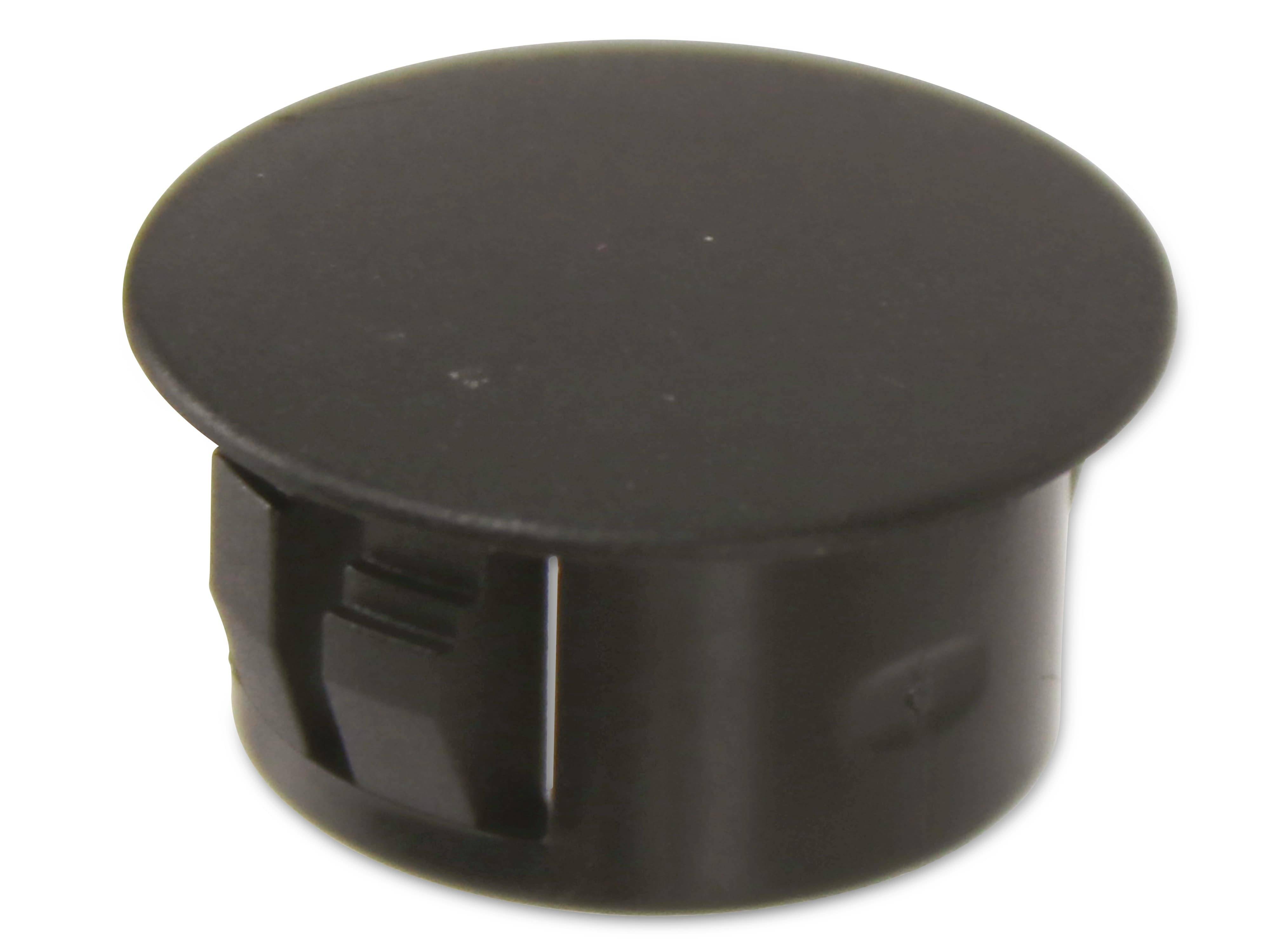 KSS Lochabdeckung Polyamid 6.6, schwarz, für Loch 15,9, Abdeckung-Ø 19,5, 1 Stück