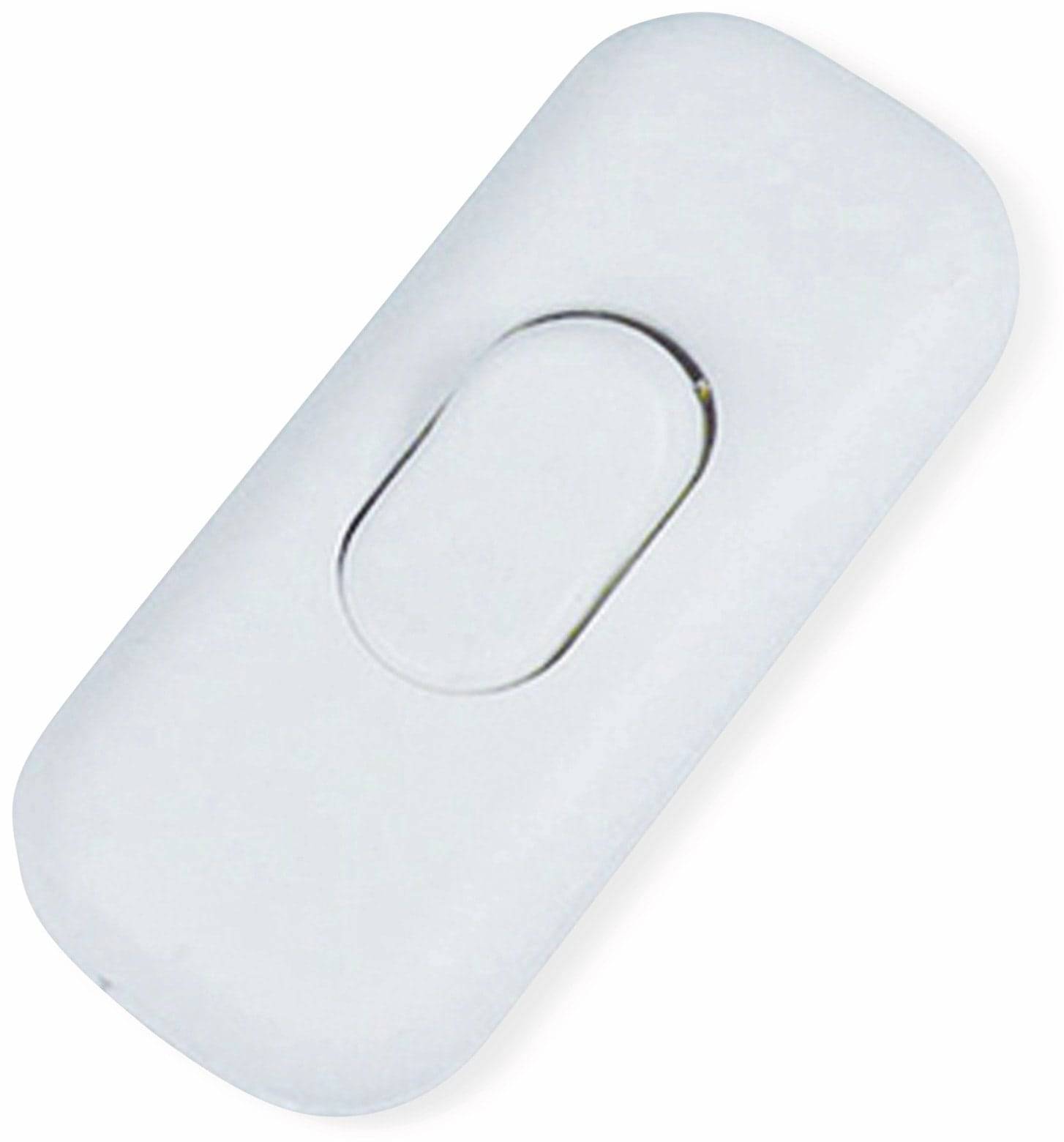 REV Schnur-Zwischenschalter 1-polig, 2,5A, weiß