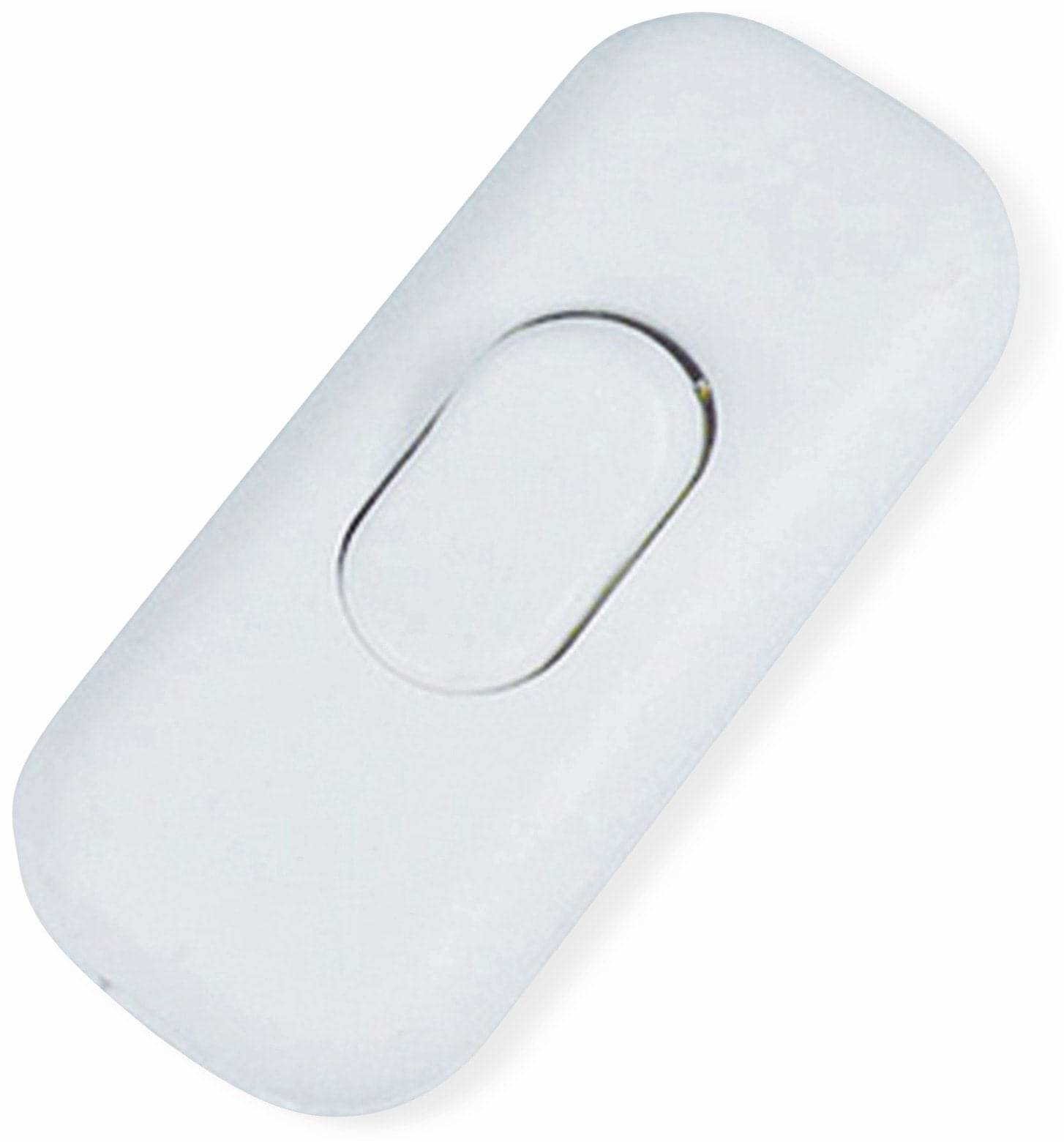 REV Schnur-Zwischenschalter 1-polig, 2,5A, weiß