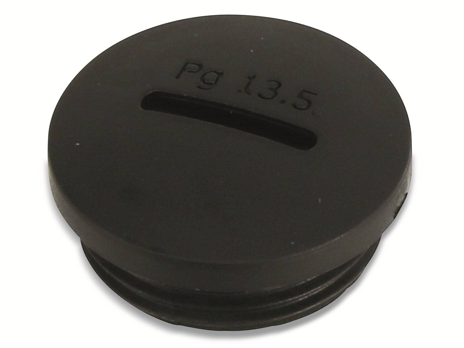 KSS Verschlussschraube, PG, PG-13,5, schwarz