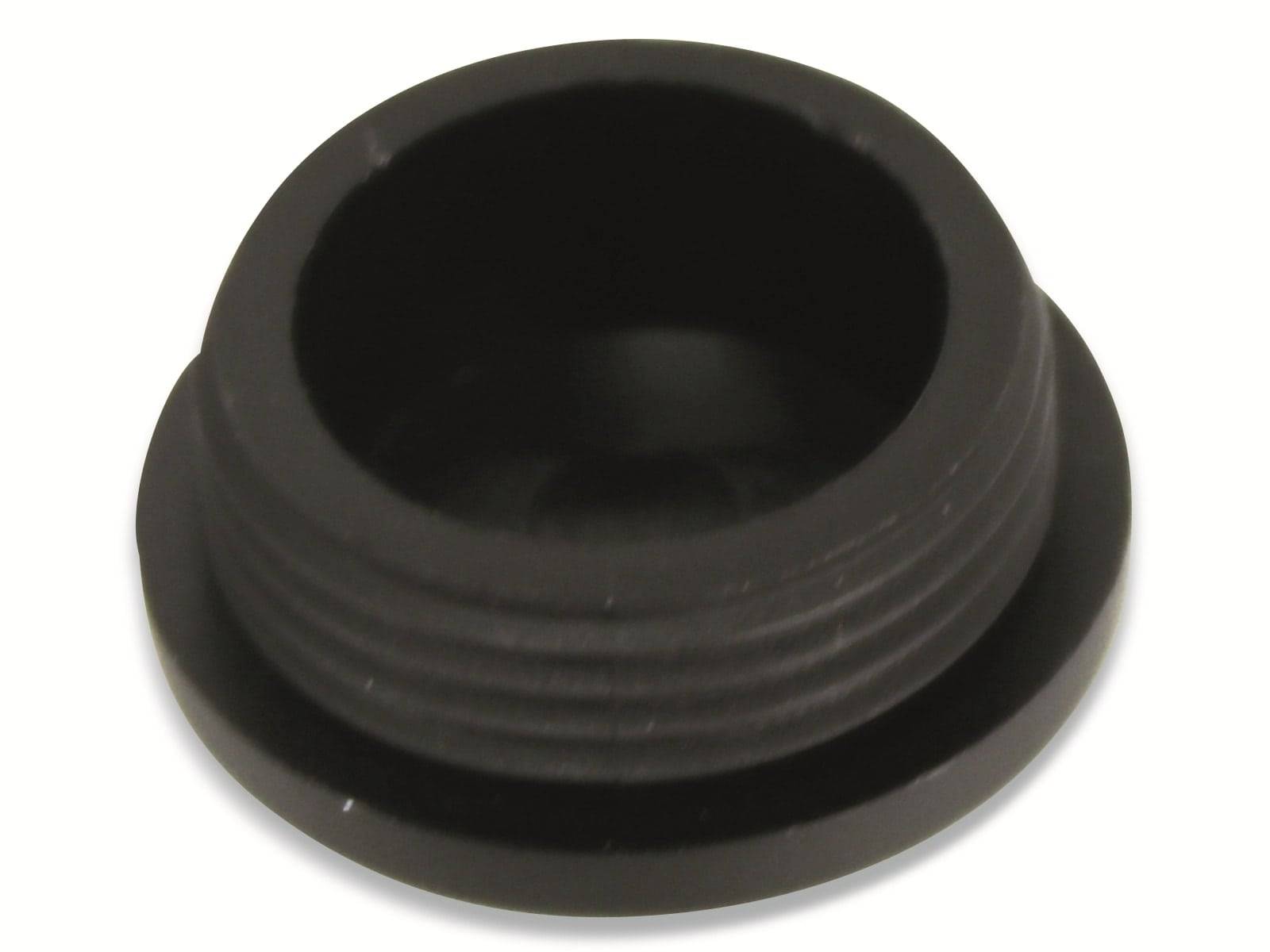 KSS Verschlussschraube, PG, PG-13,5, schwarz