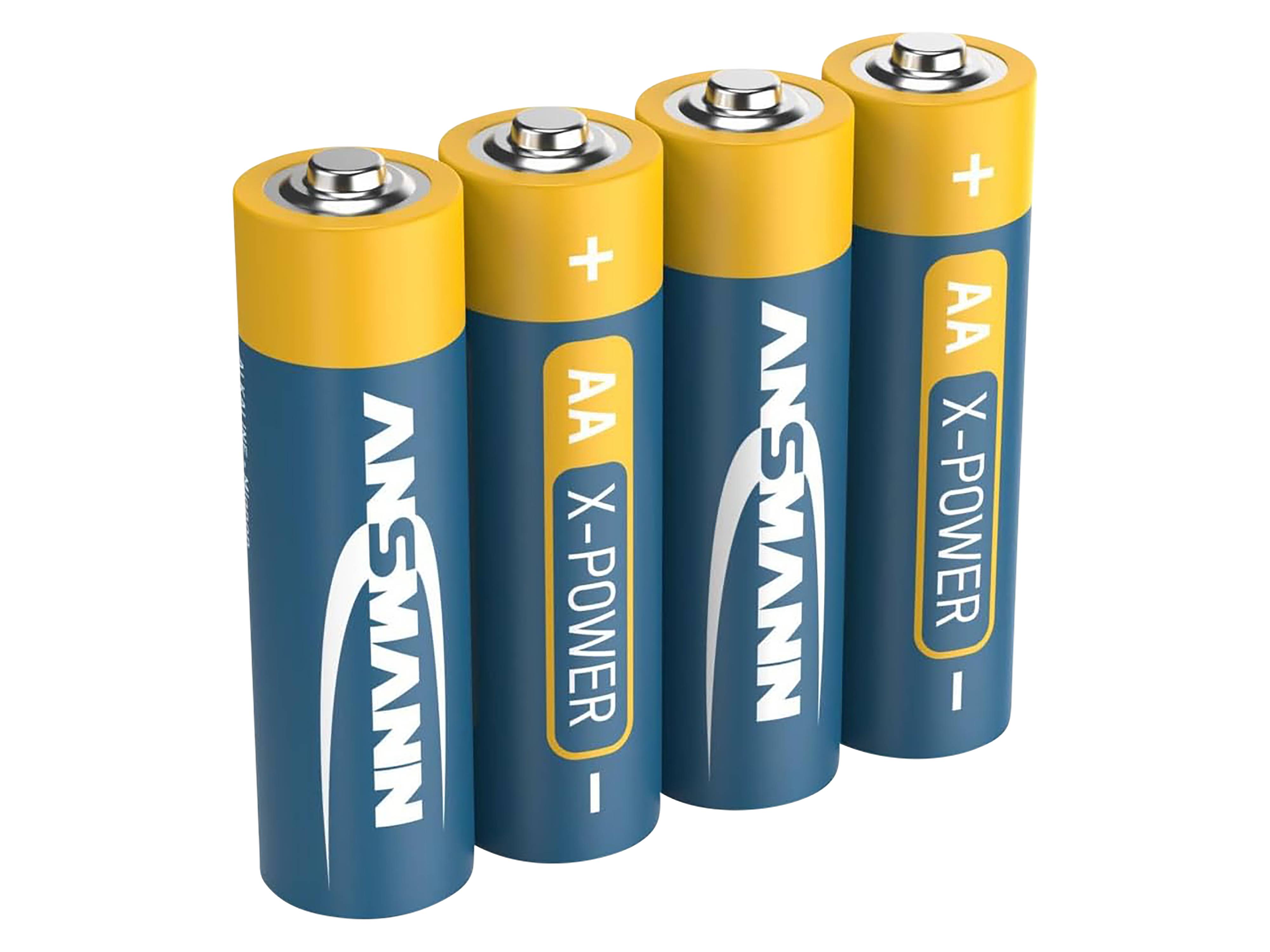ANSMANN Mignon-Batterie, XPower, 3000mAh, 4 Stück
