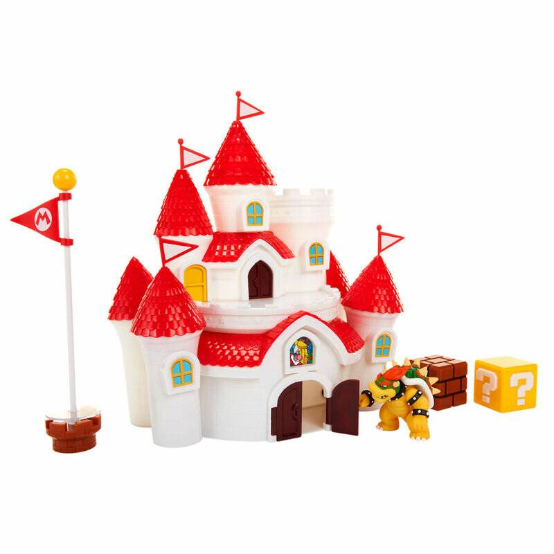 Nintendo Super Mario Pilzkönigreich Schloss Spielset
