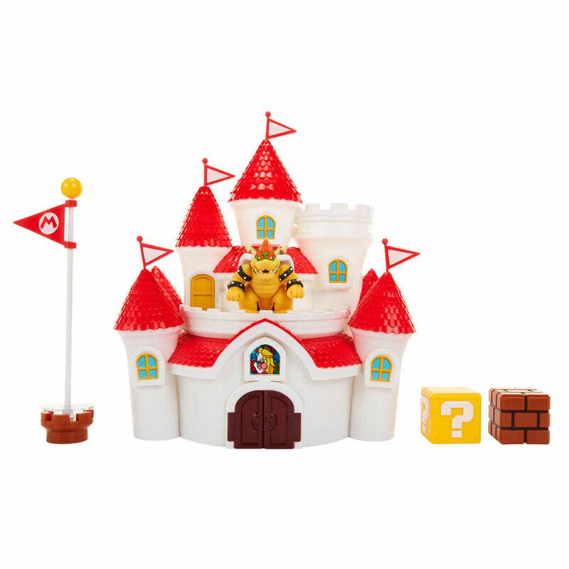 Nintendo Super Mario Pilzkönigreich Schloss Spielset