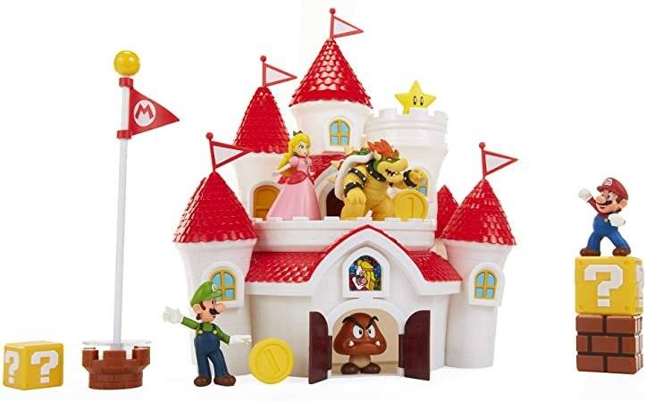 Nintendo Super Mario Pilzkönigreich Schloss Spielset