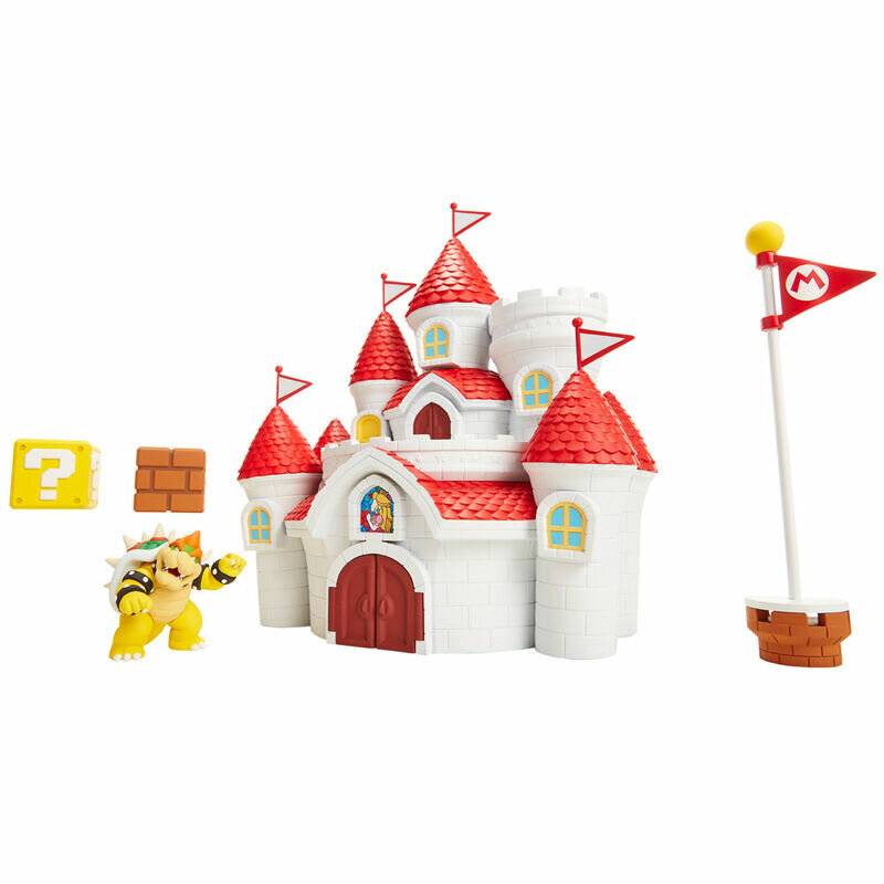 Nintendo Super Mario Pilzkönigreich Schloss Spielset