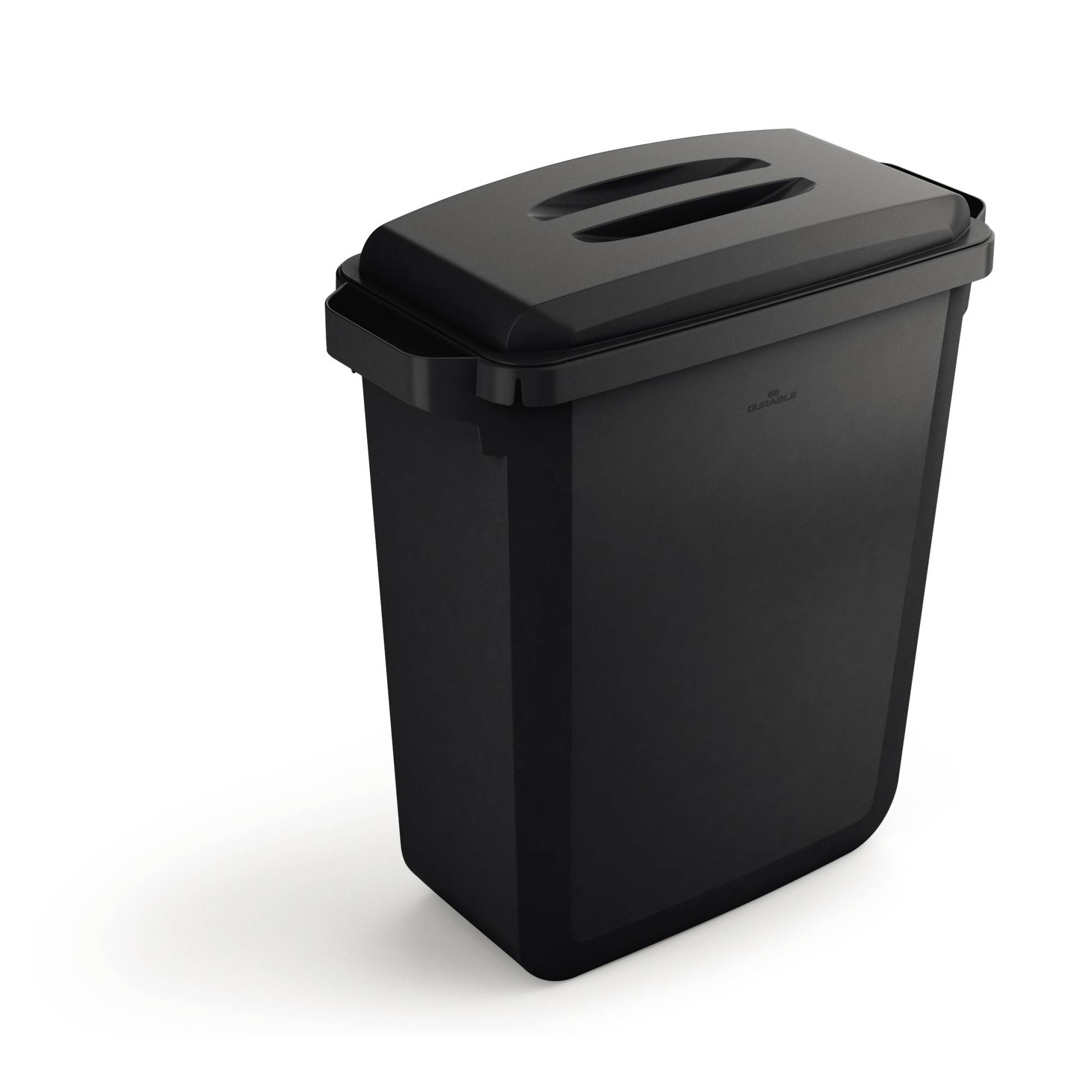 DURABLE Abfalleimer DURABIN ECO VEH2022051 +Deckel 60l sw