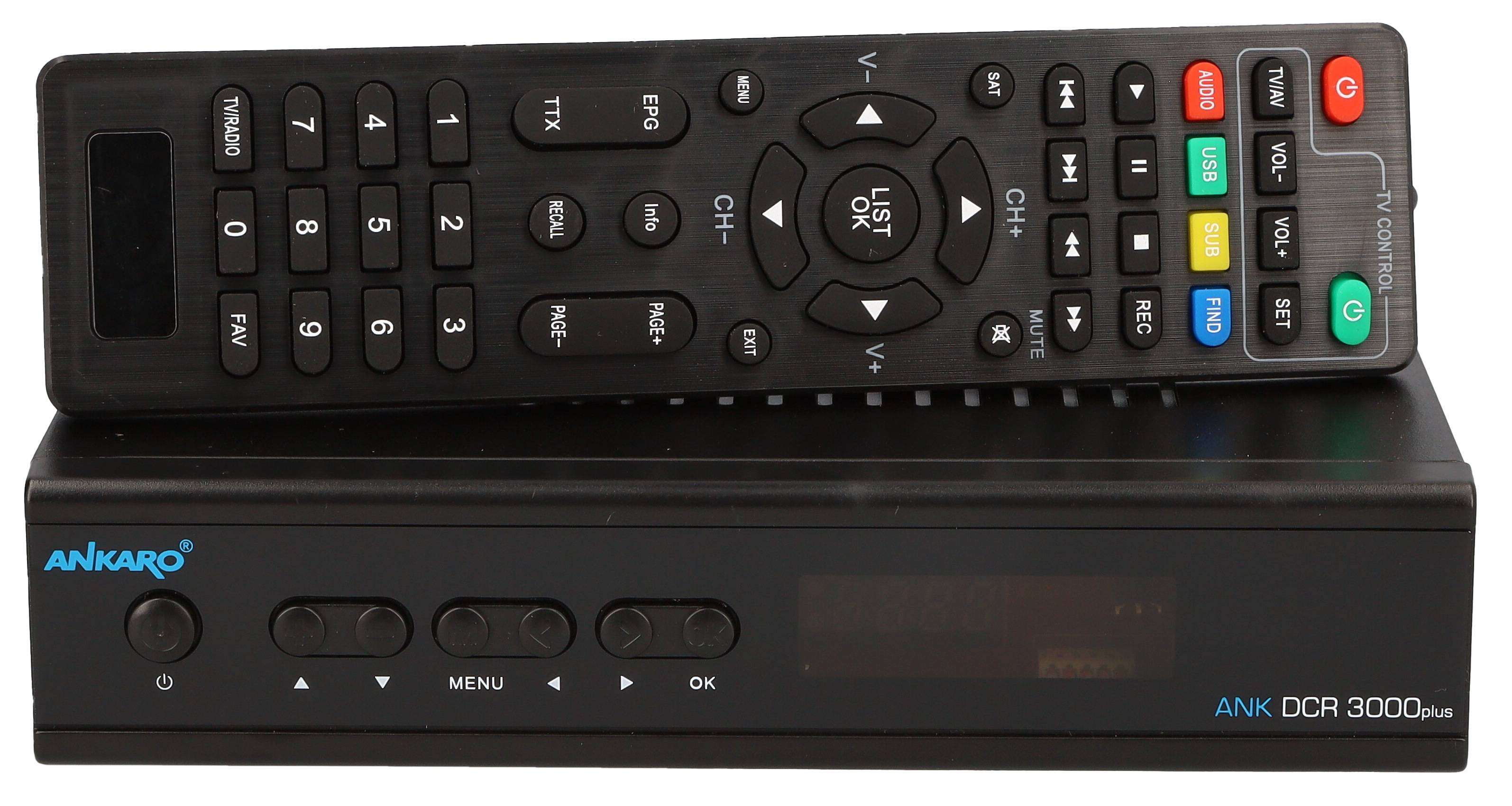 ANKARO DVB-C HDTV-Receiver DCR 3000plus