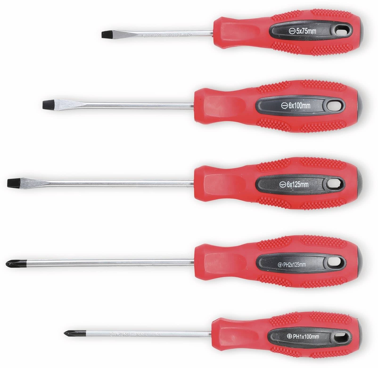 BGS TECHNIC Schraubendreher-Set, 5-teilig