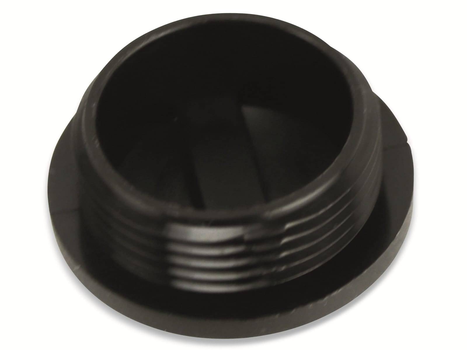 KSS Verschlussschraube, metrisch, M25, schwarz