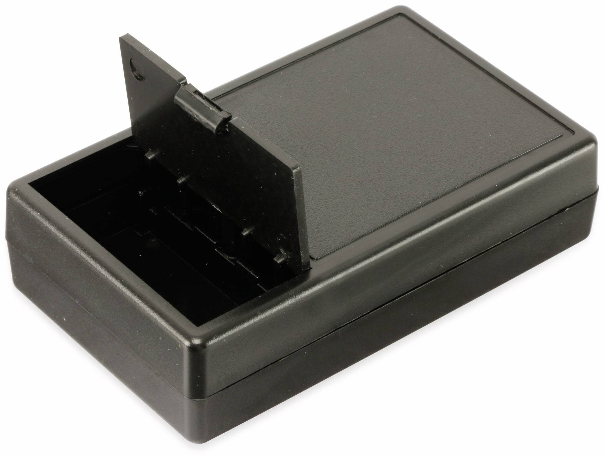 STRAPUBOX Kunststoffgehäuse mit Batteriefach, Typ 6000 SW, 103 x 62 x 26 mm