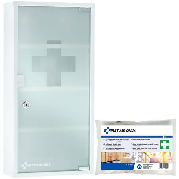 Erste Hilfe Schrank P-10203-13169 30x60x12cm DIN13169 weiß