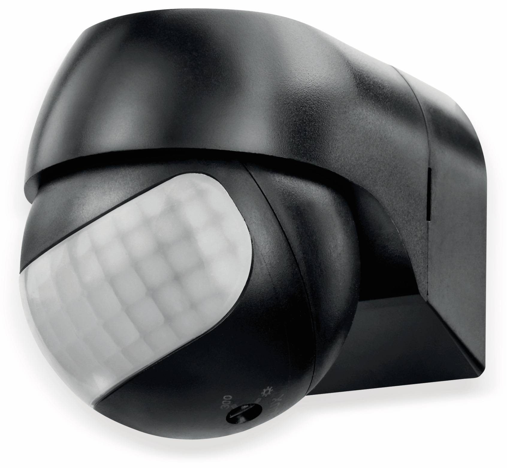 SONERO Bewegungsmelder X-IMS081, 180°, IP44, schwenkbar, schwarz