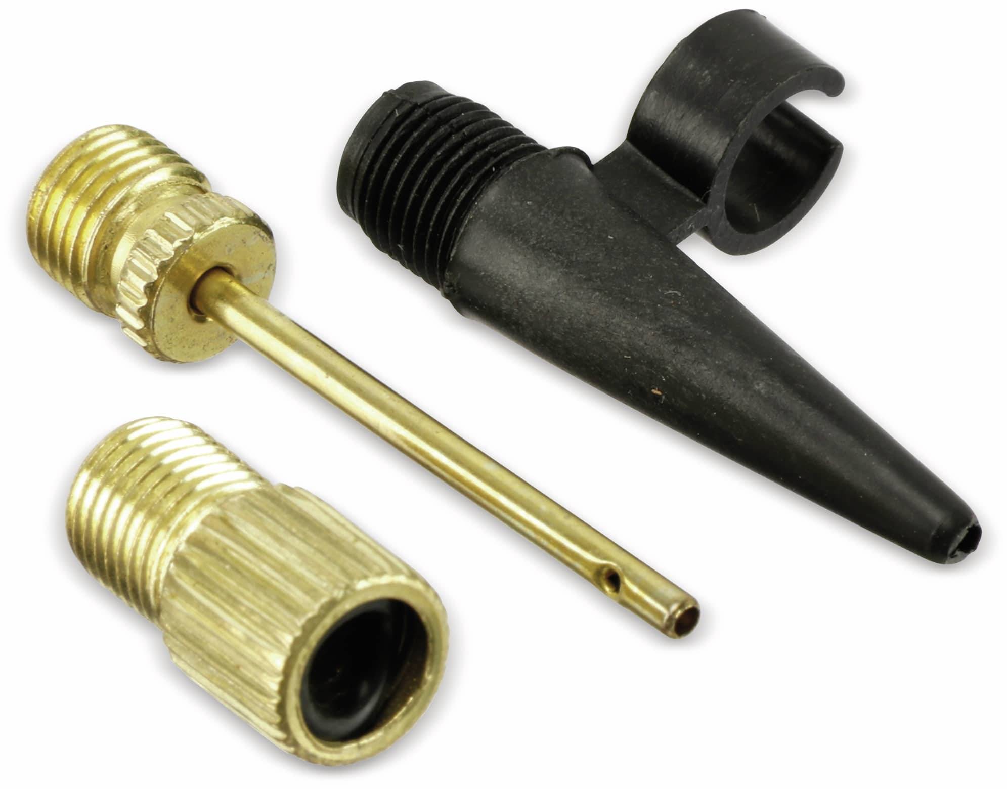 DUNLOP Mini Fahrrad und Ball Luftpumpe mit 3 Adaptern