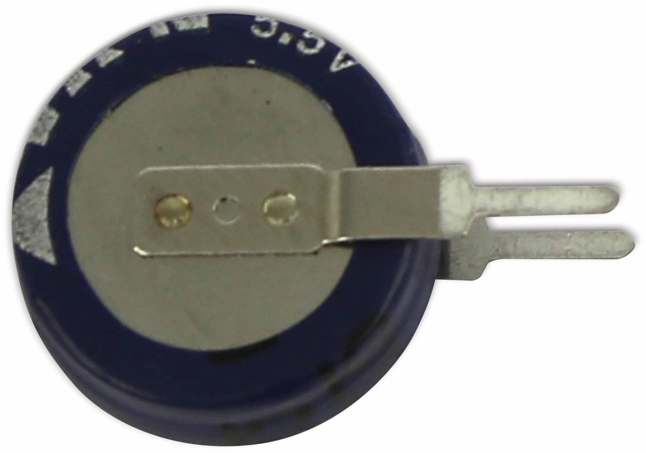 EATON Gold Cap-Elko 0,22F, 5,5V, radial, RM 5 mm, KR-5R5V224-R