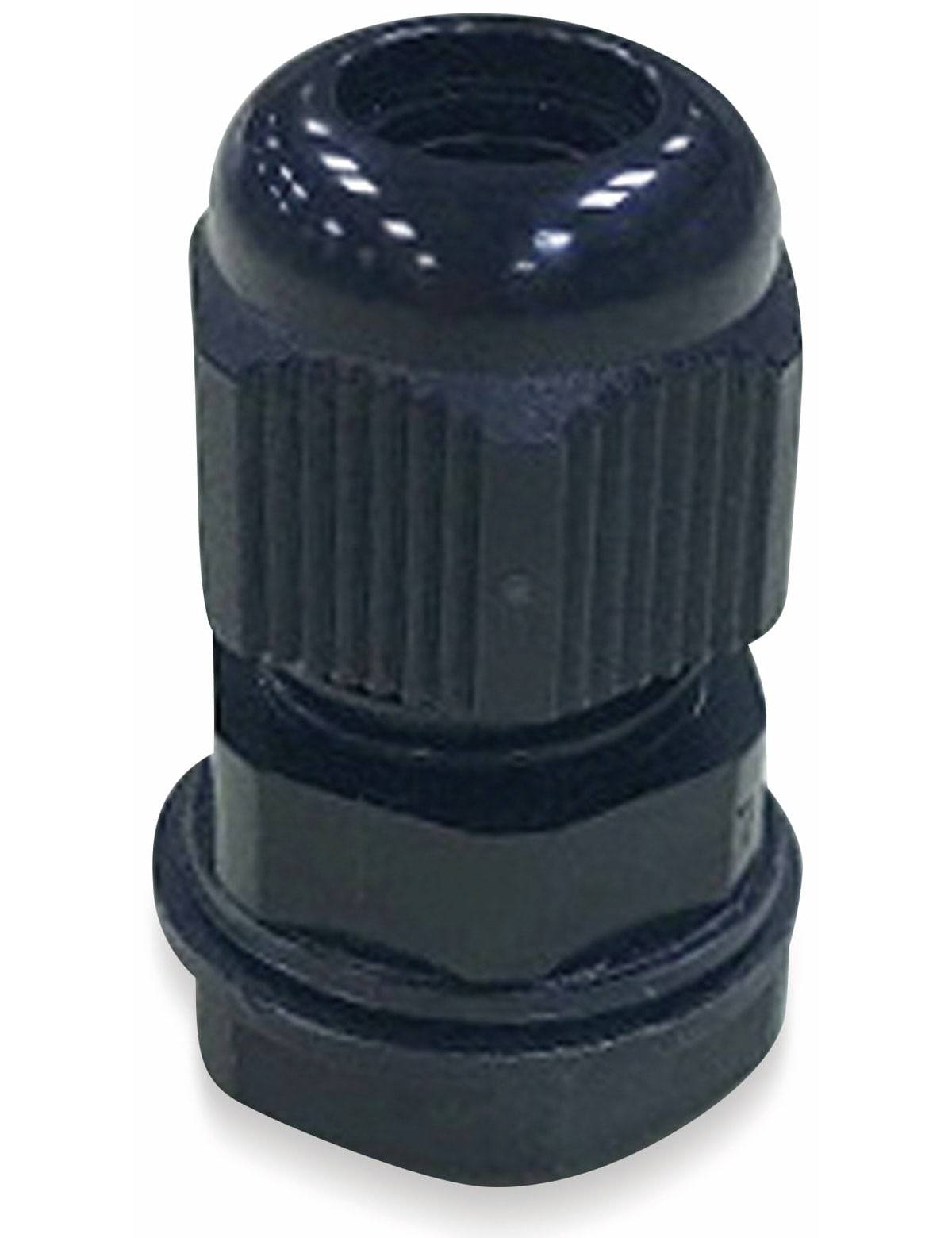 KSS Kabelverschraubung, M20, schwarz, 10 bis 14