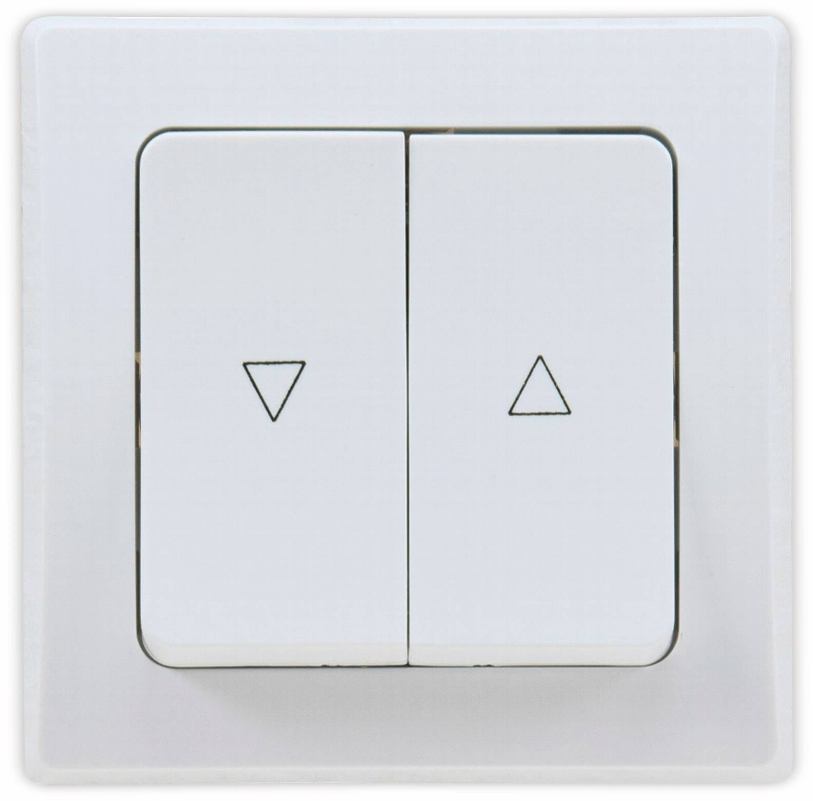 DELPHI Jalousietaster, 230 V, 16 A, weiß