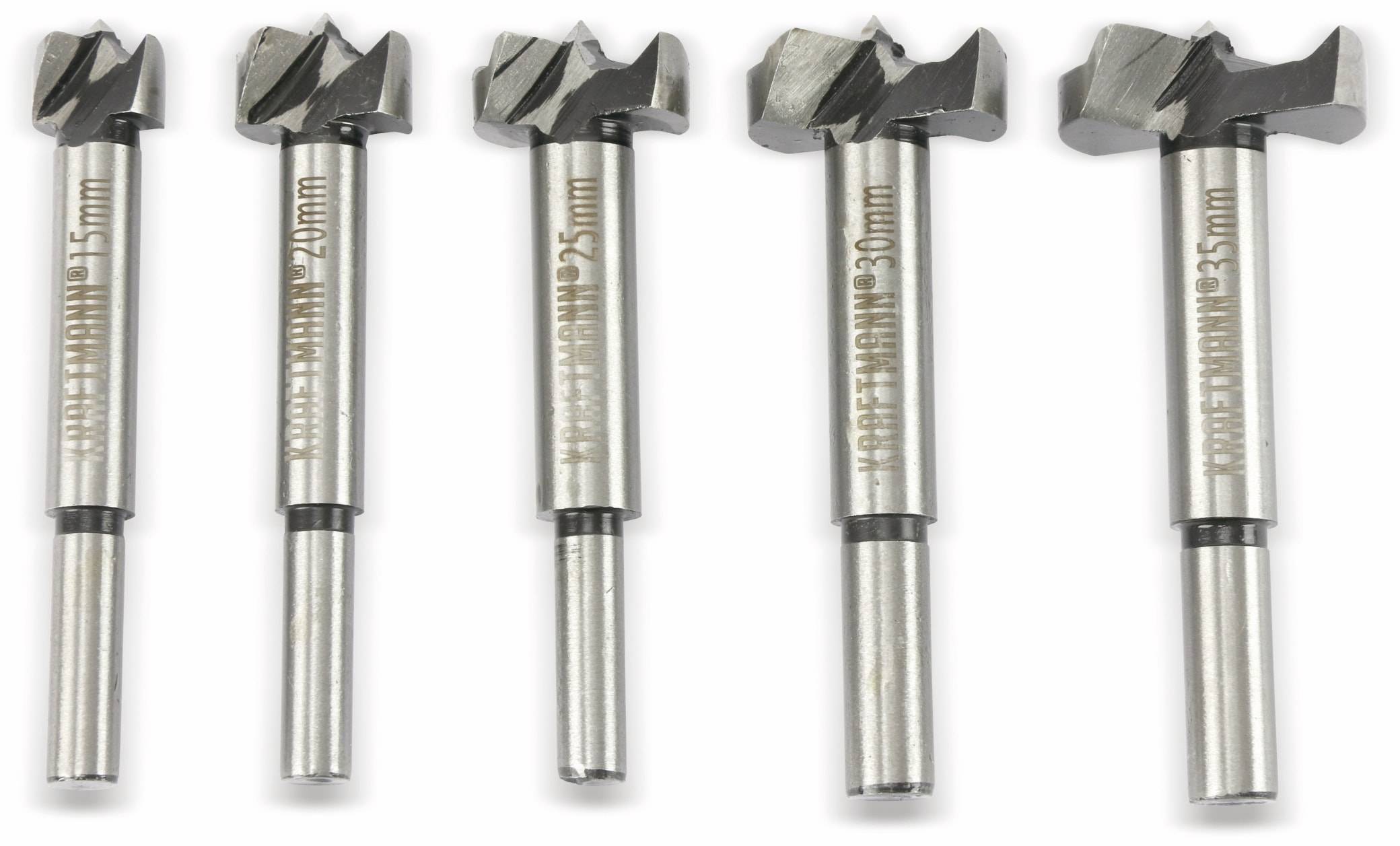 BGS TECHNIC Forstnerbohrer-Satz 92025, 5-teilig