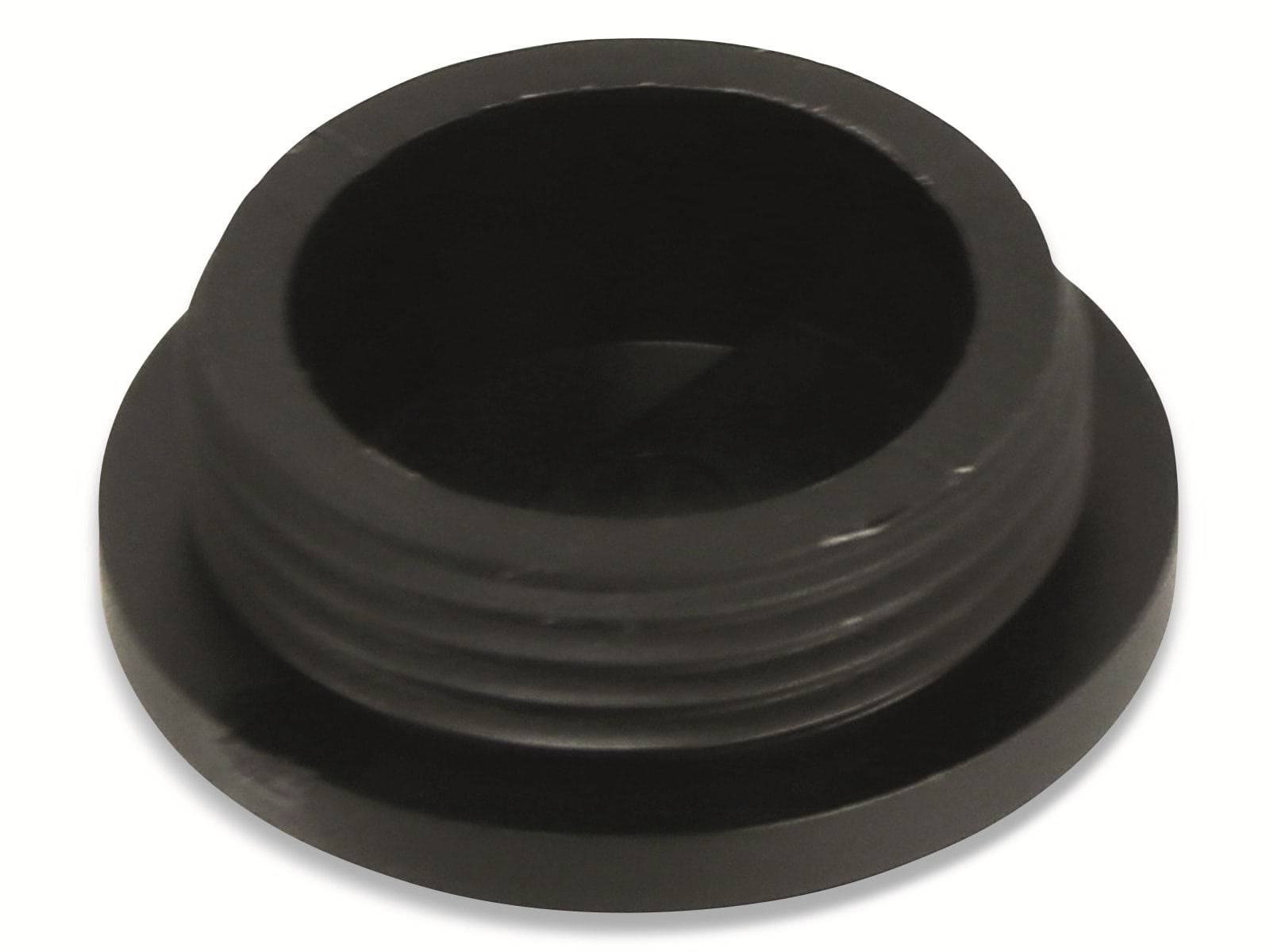 KSS Verschlussschraube, PG, PG-16, schwarz
