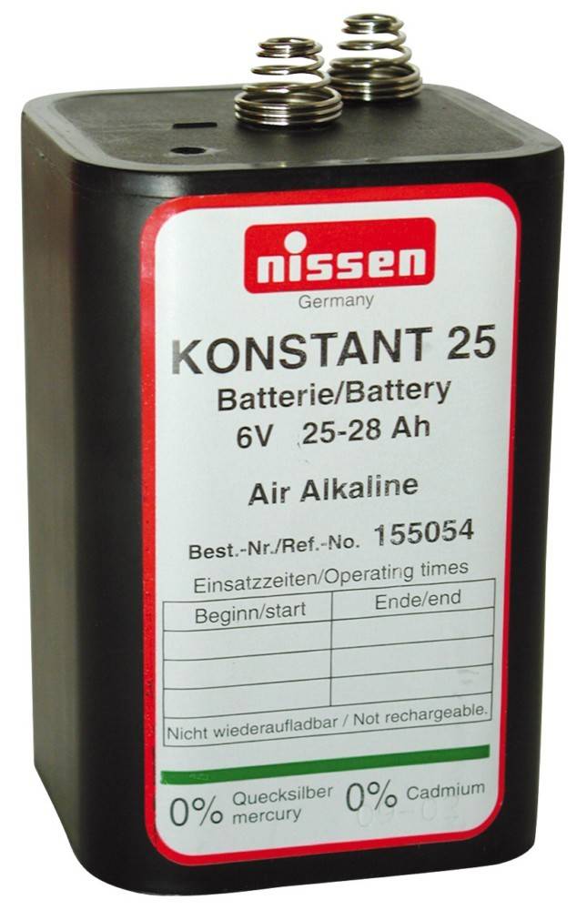 Hückmann Batterie 6V 25-28Ah Konstant 25