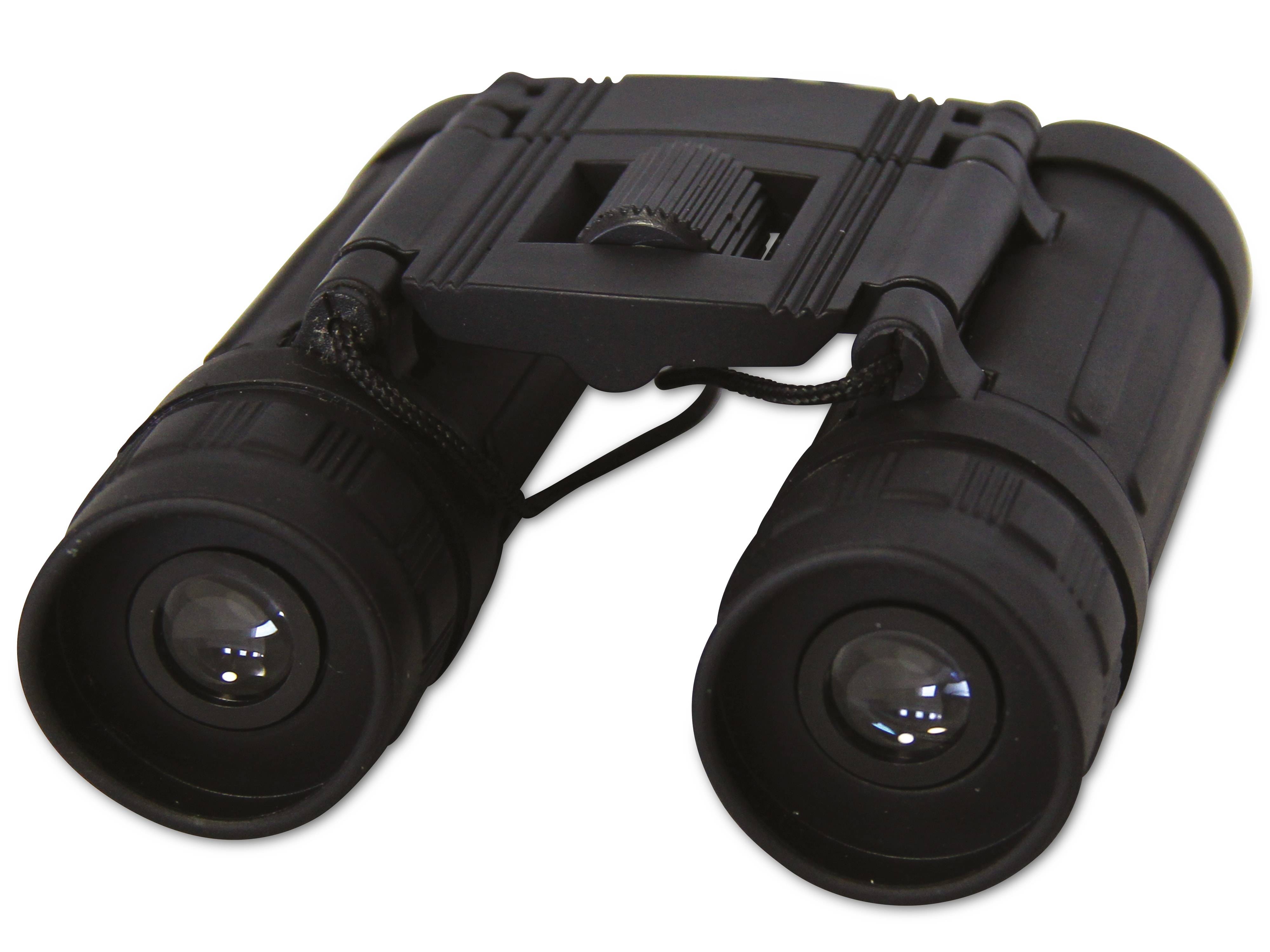 KH-SECURITY Fernglas 8x21 „Crystal Clear“, schwarz