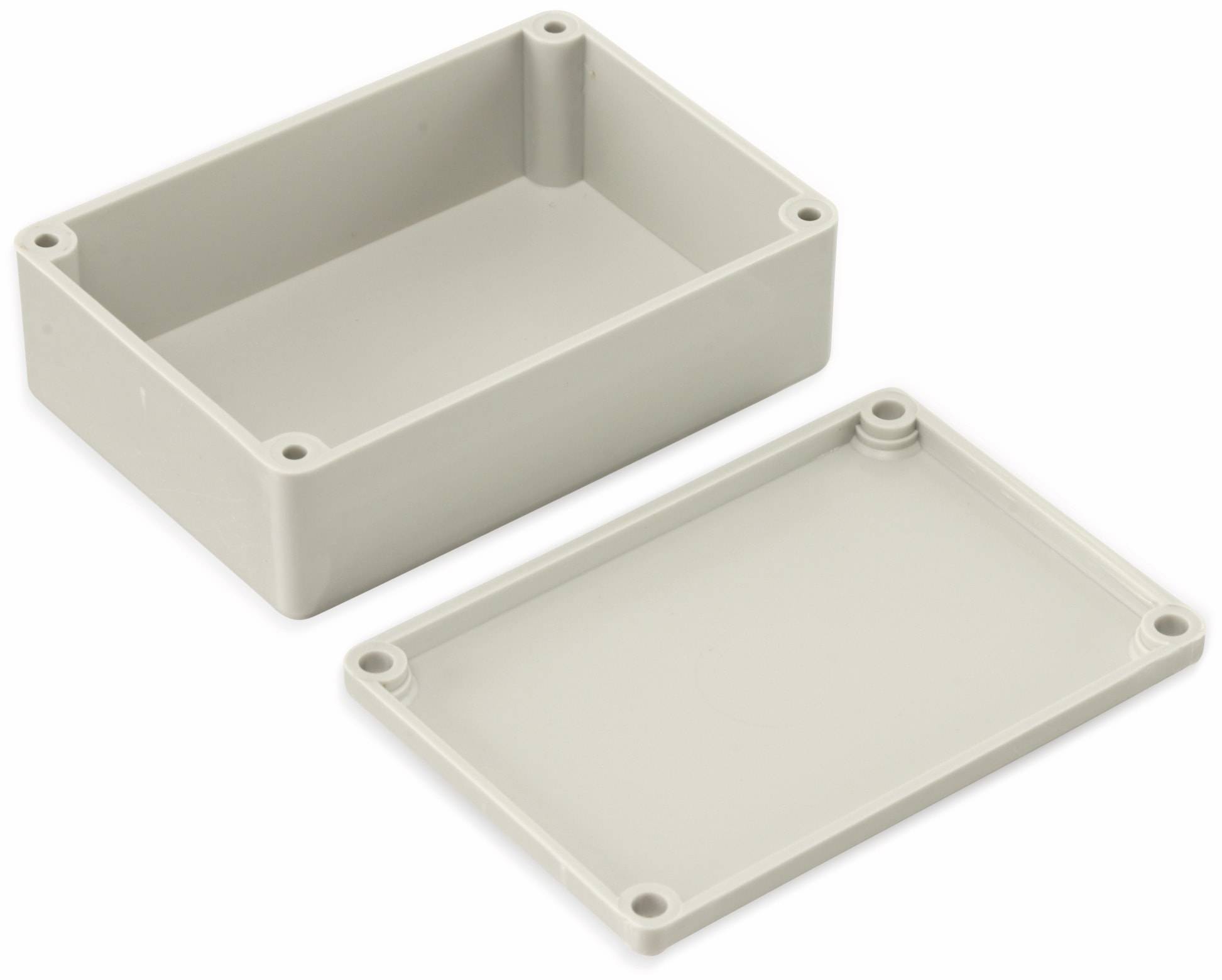 STRAPUBOX Kunststoffgehäuse, Typ 2024 GR, 72 x 50 x 26 mm