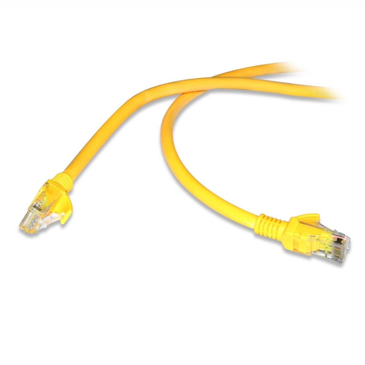 Inca ICAT6-05TS RJ45 Cat6 UTP Netzwerkkabel Ethernetkabel LAN-Kabel Gelb 5 Meter