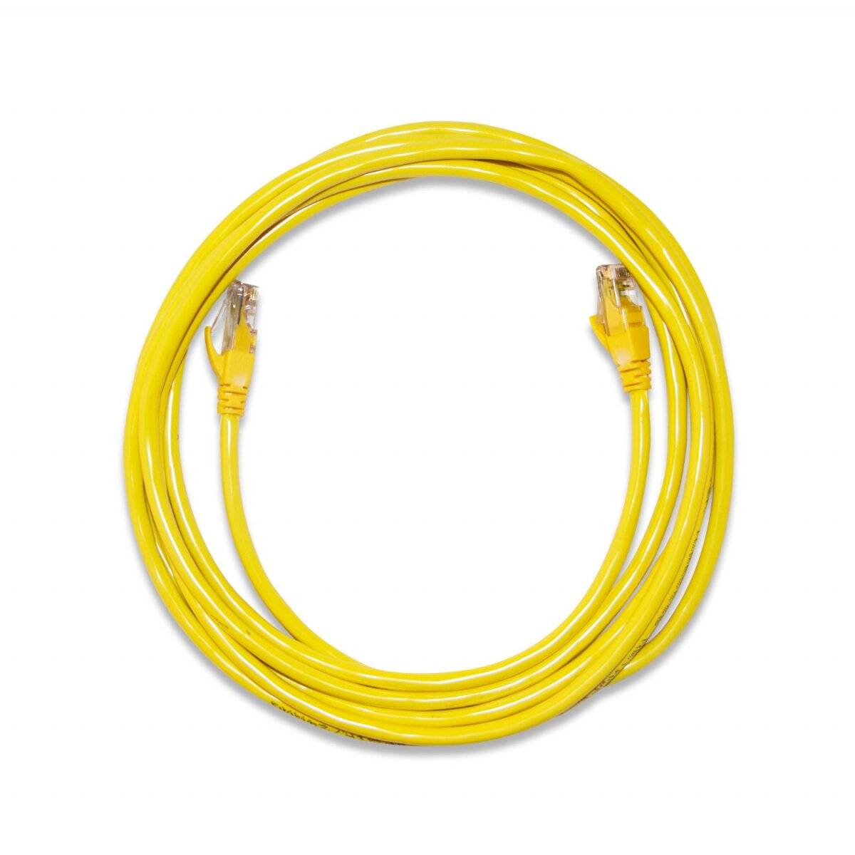 Inca ICAT6-05TS RJ45 Cat6 UTP Netzwerkkabel Ethernetkabel LAN-Kabel Gelb 5 Meter