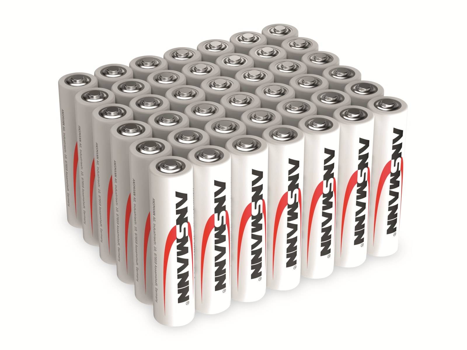 ANSMANN Micro-Batterie-Set, Alkaline, 42 Stück