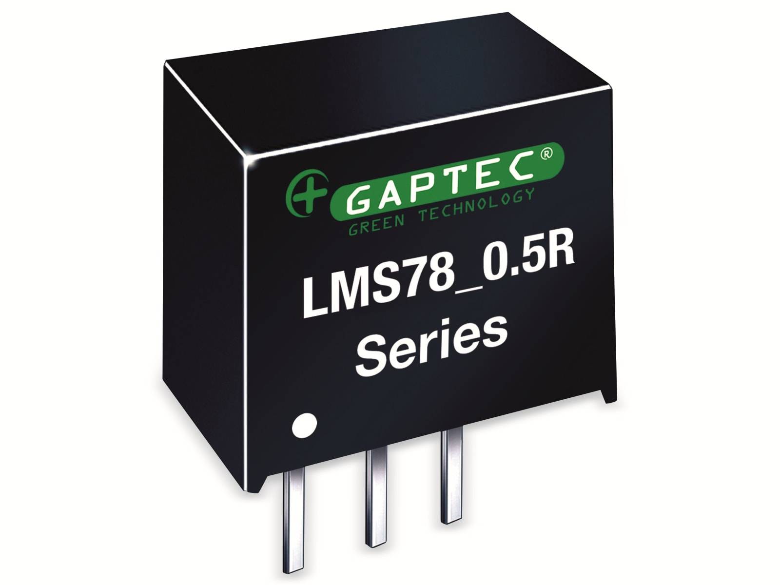 GAPTEC DC-DC-Wandler, Electronic, SIP3, 6,5-36Vin, 5Vout, 500mA, 11,6x7,55x10,16mm