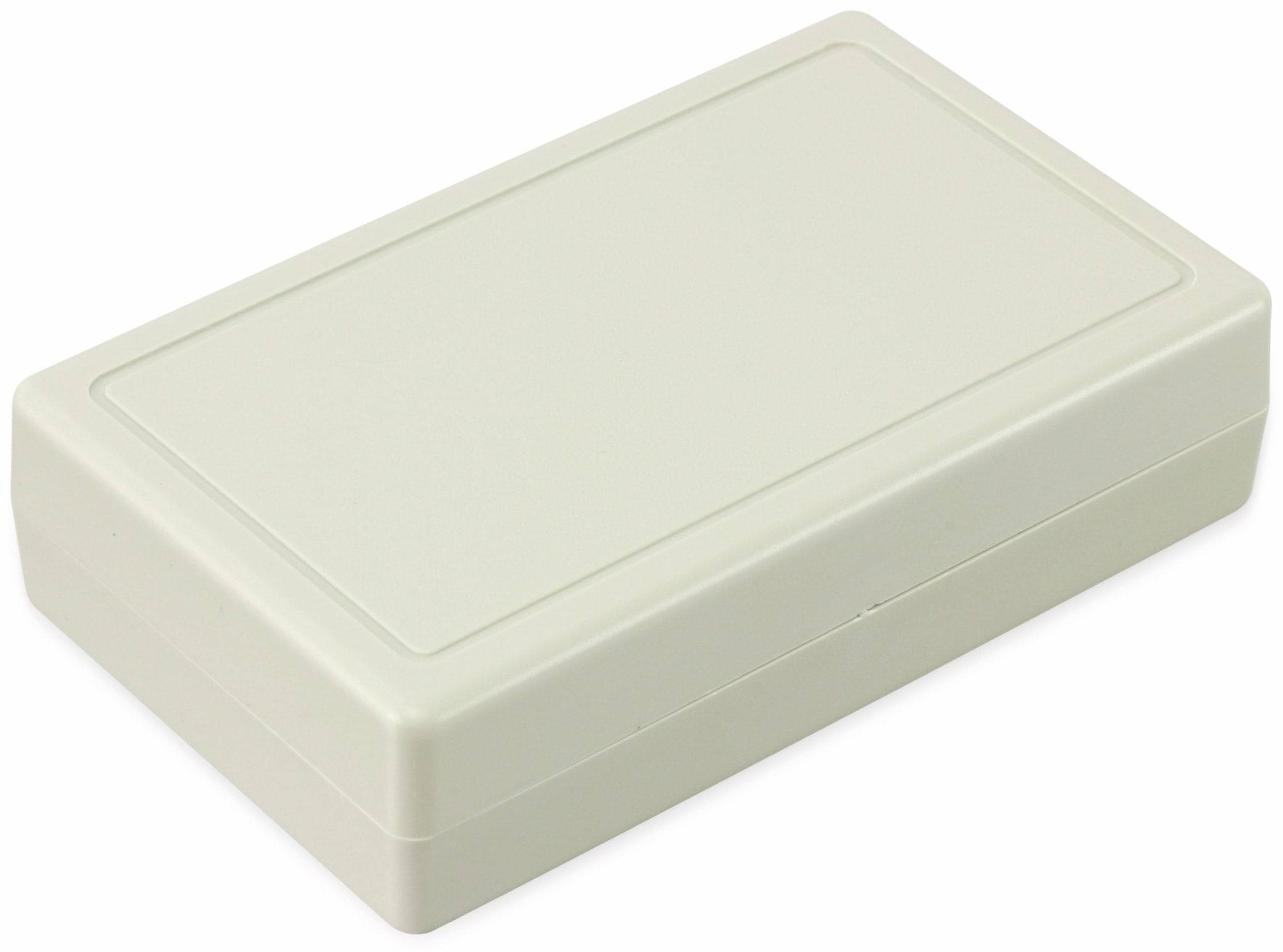 STRAPUBOX Kunststoffgehäuse mit Batteriefach, Typ 6000 GR, 103 x 62 x 26 mm