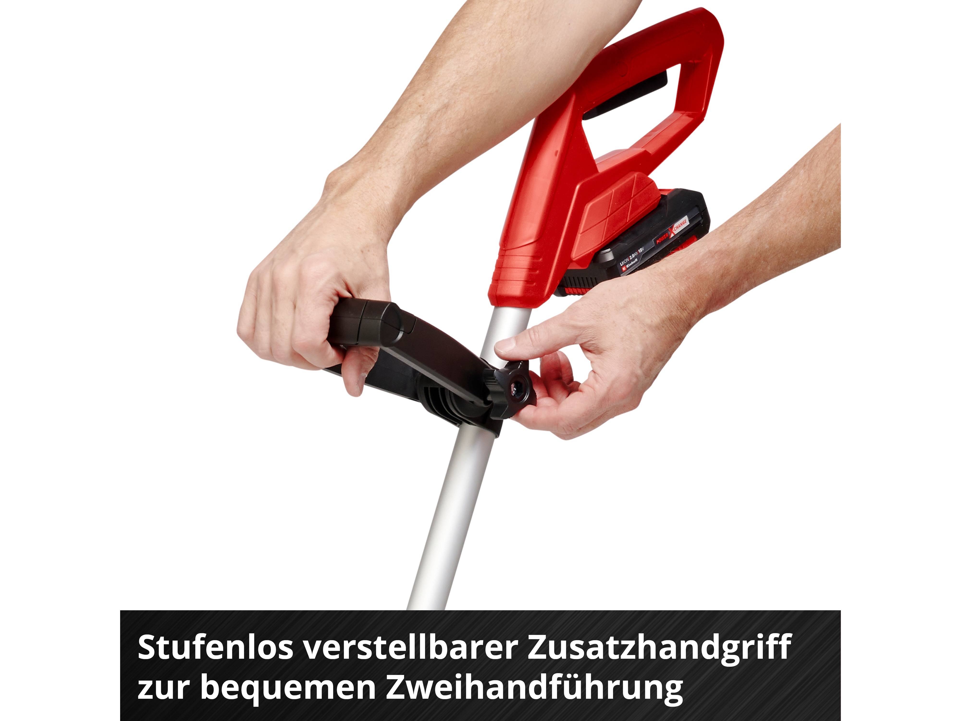 EINHELL Akku-Rasentrimmer 3411123, GC-CT 18/24 Li Solo