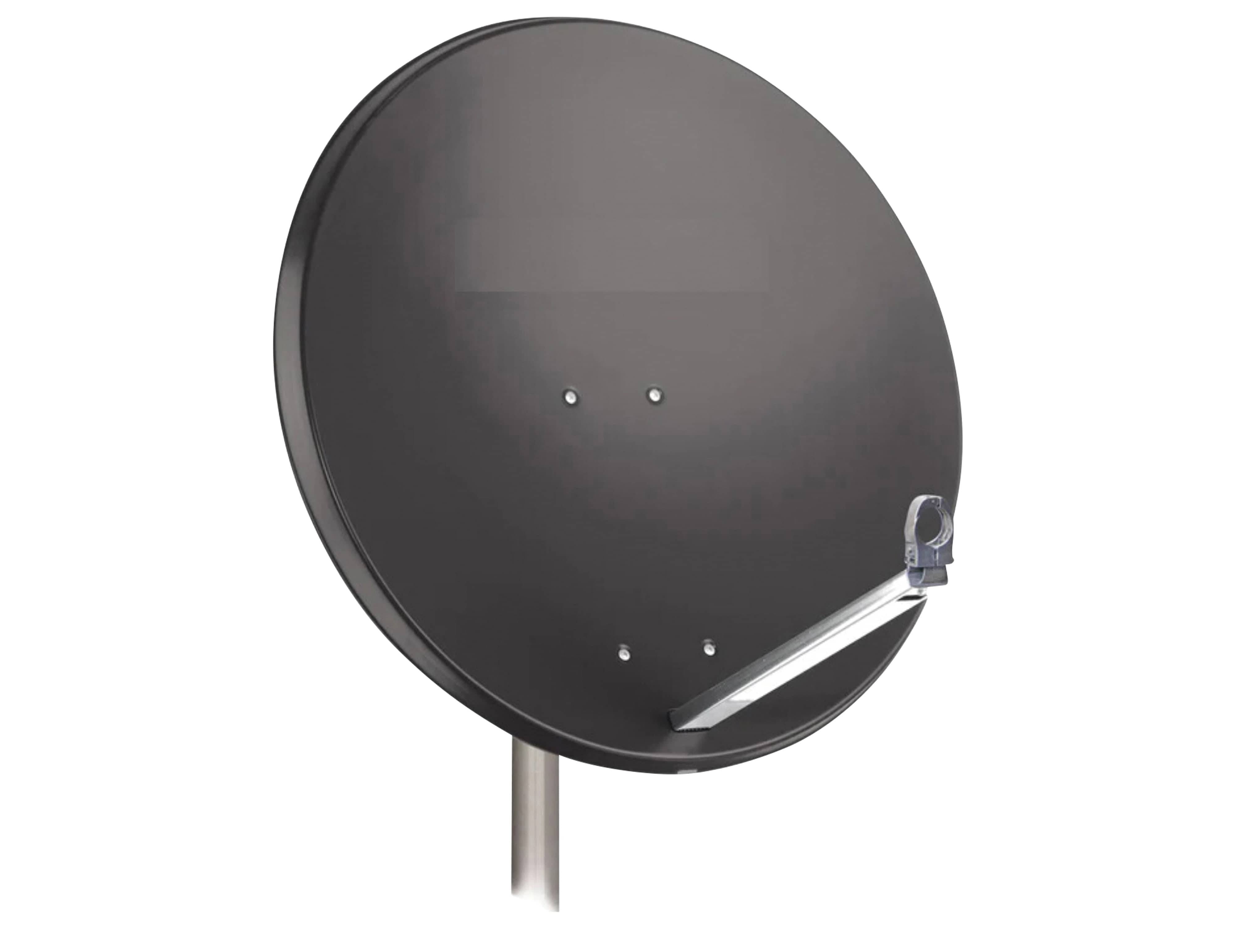 RED OPTICUM SAT-Antenne X80, Stahl, anthrazit, 80 cm