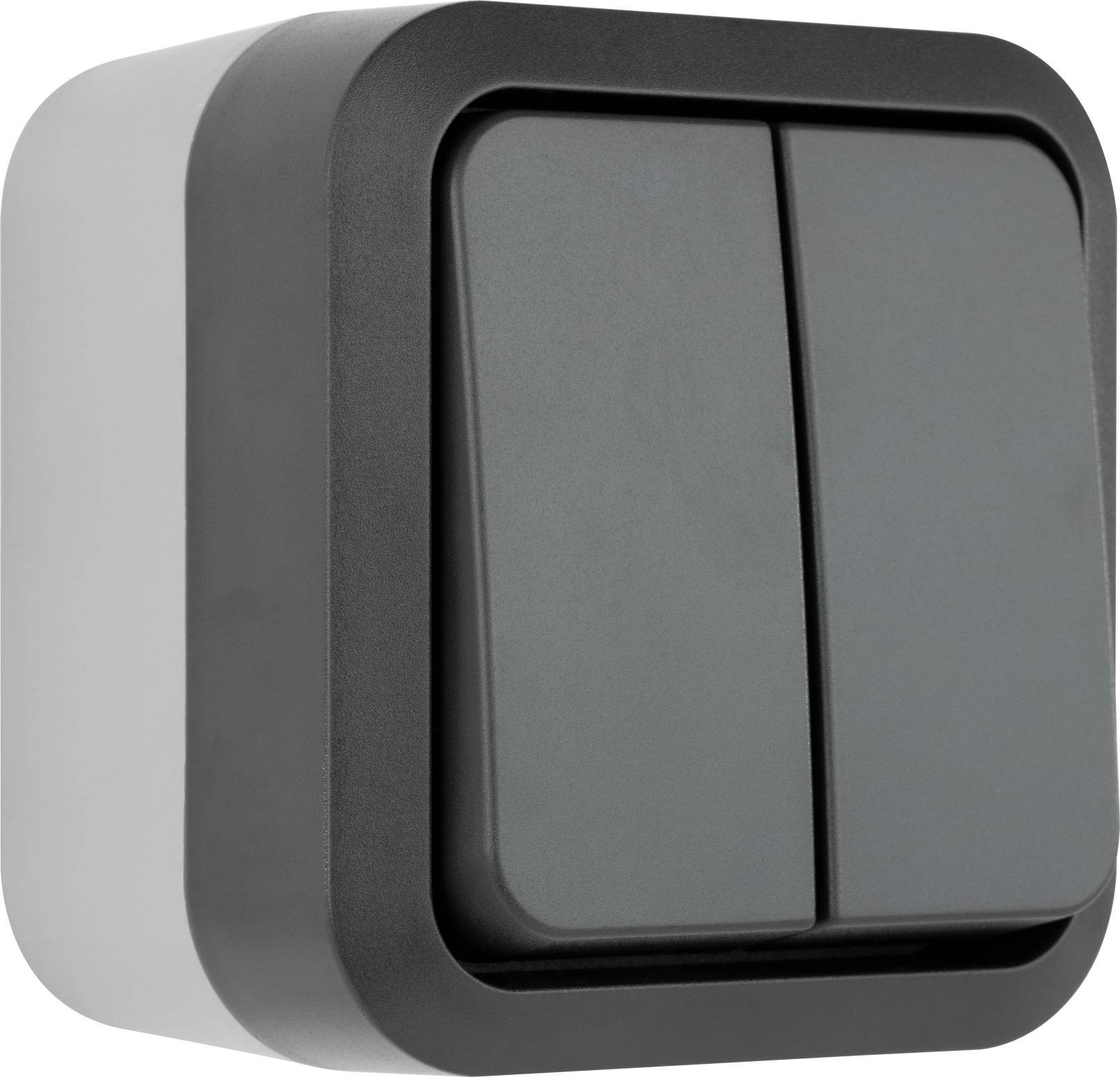 REV Feuchtraum-Serien-Schalter AquaStorm, AP, grau