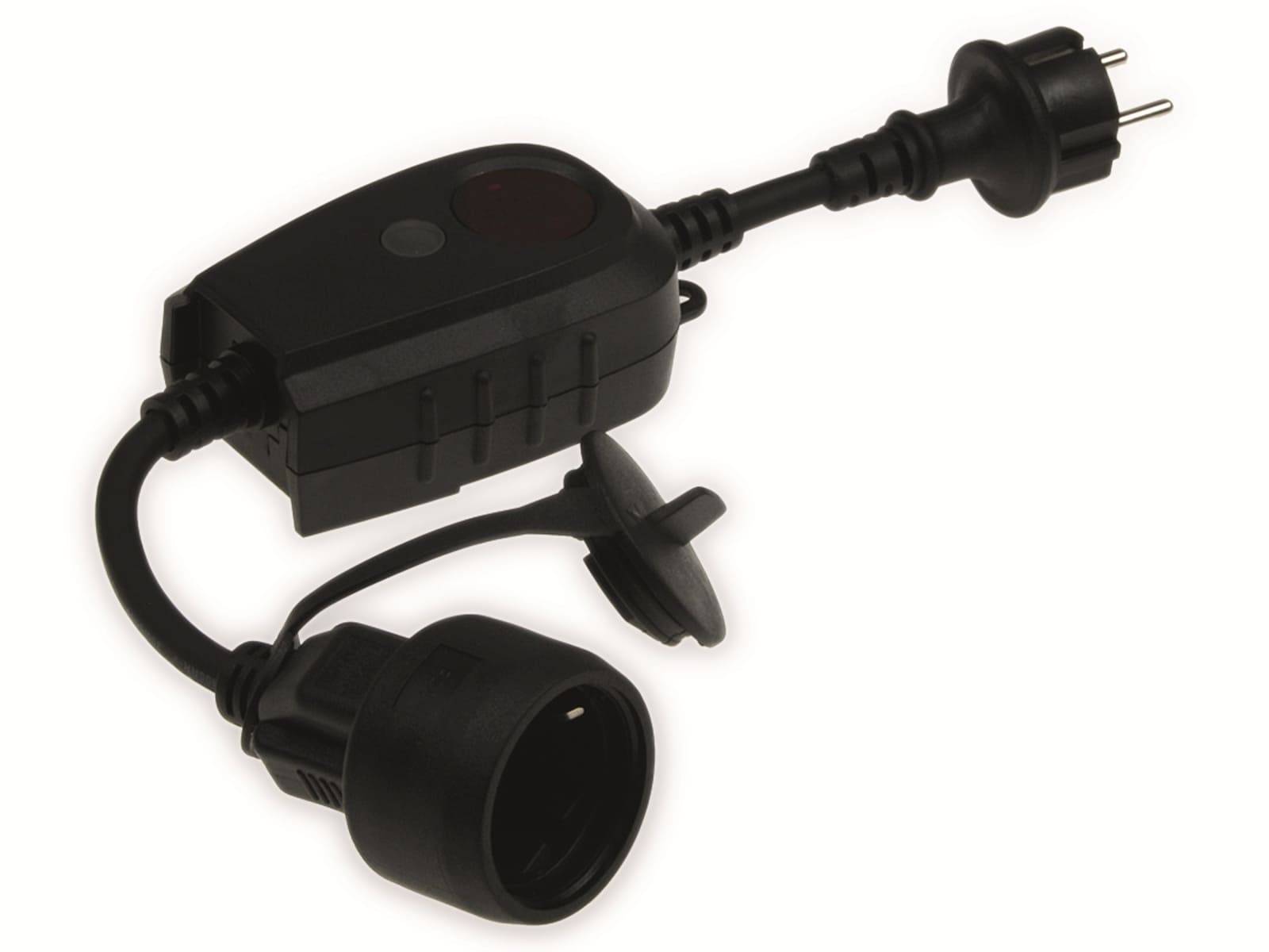 CHILITEC Zwischenstecker mit Dämmerungsschalter