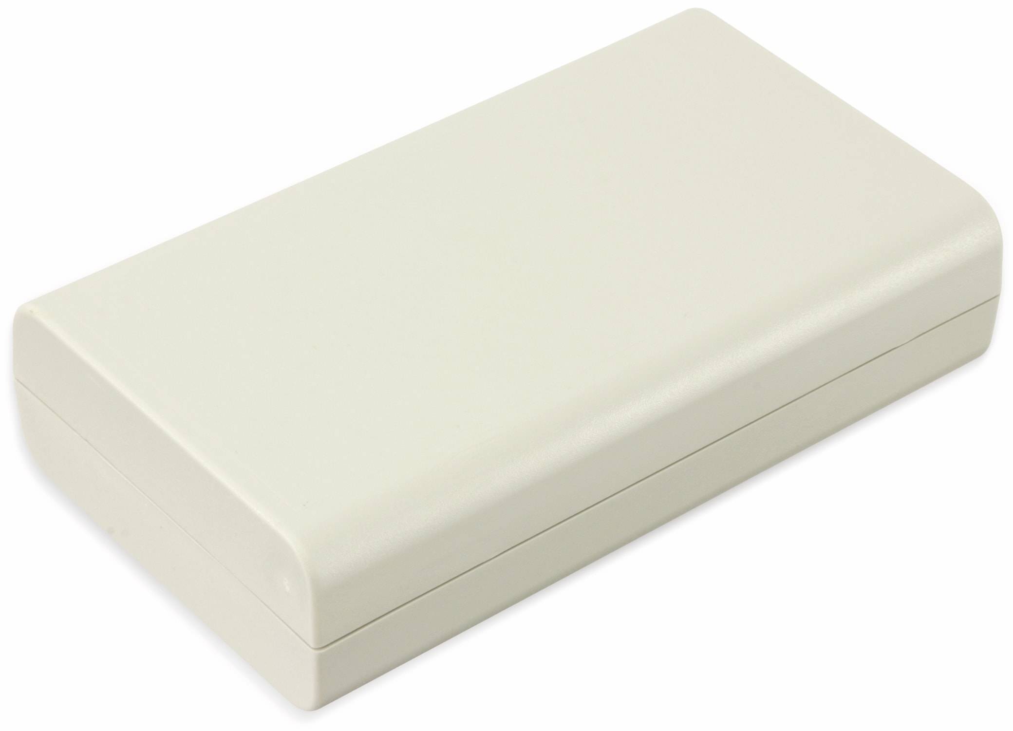 STRAPUBOX Kunststoffgehäuse, Typ 2515 GR, 124 x 71 x 30 mm