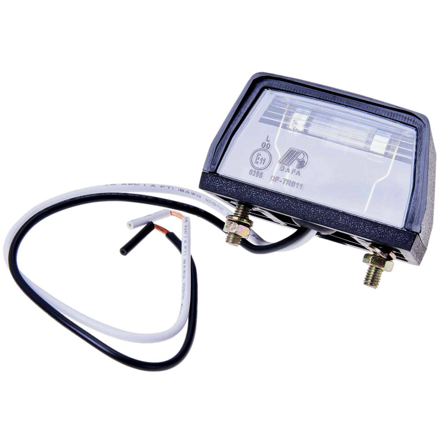 Kennzeichenleuchte 12V mit 5W Glühbirne