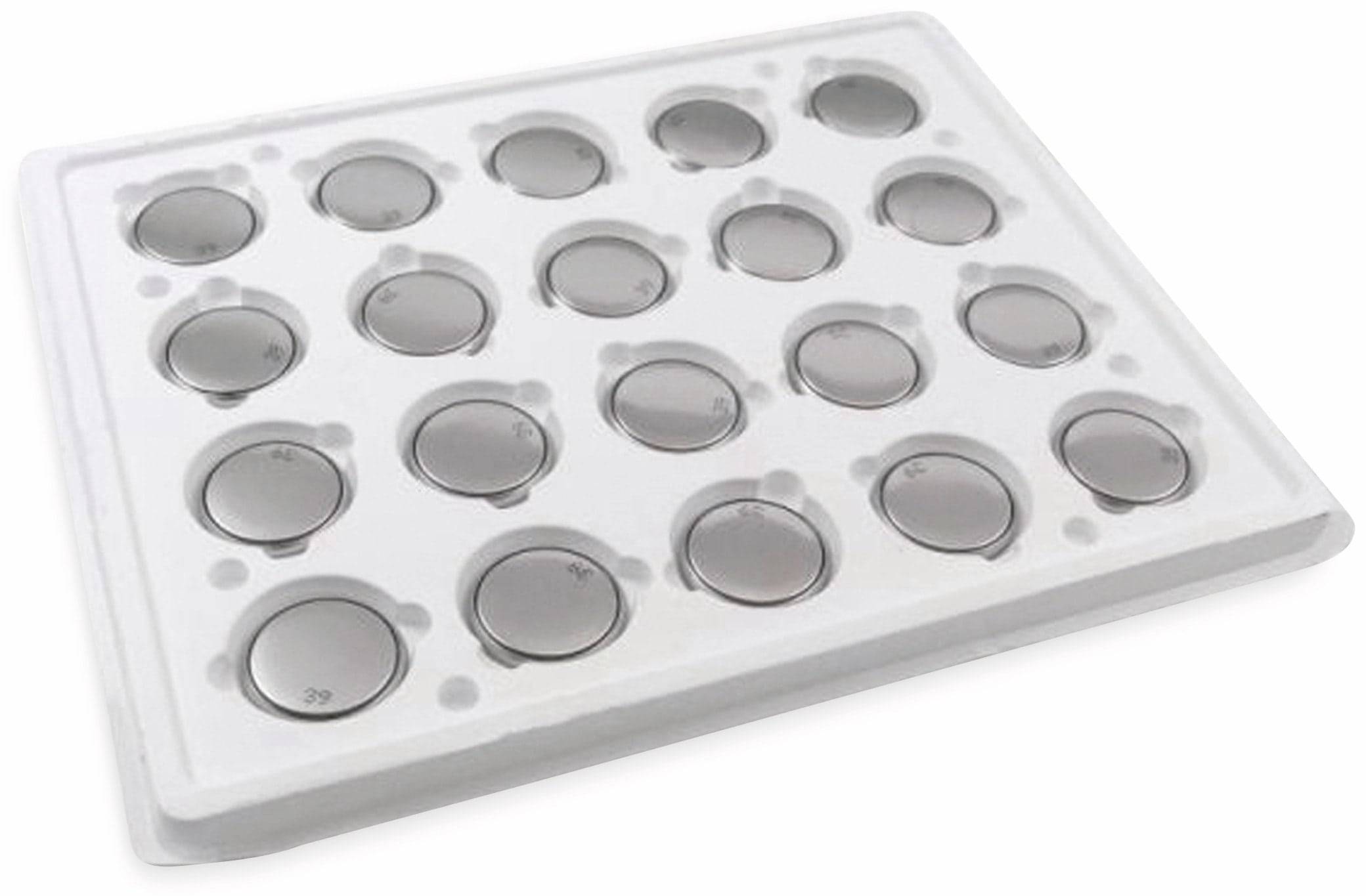 VARTA Lithium Knopfzelle CR2025, 20 Stück, 3 V, 170 mAh